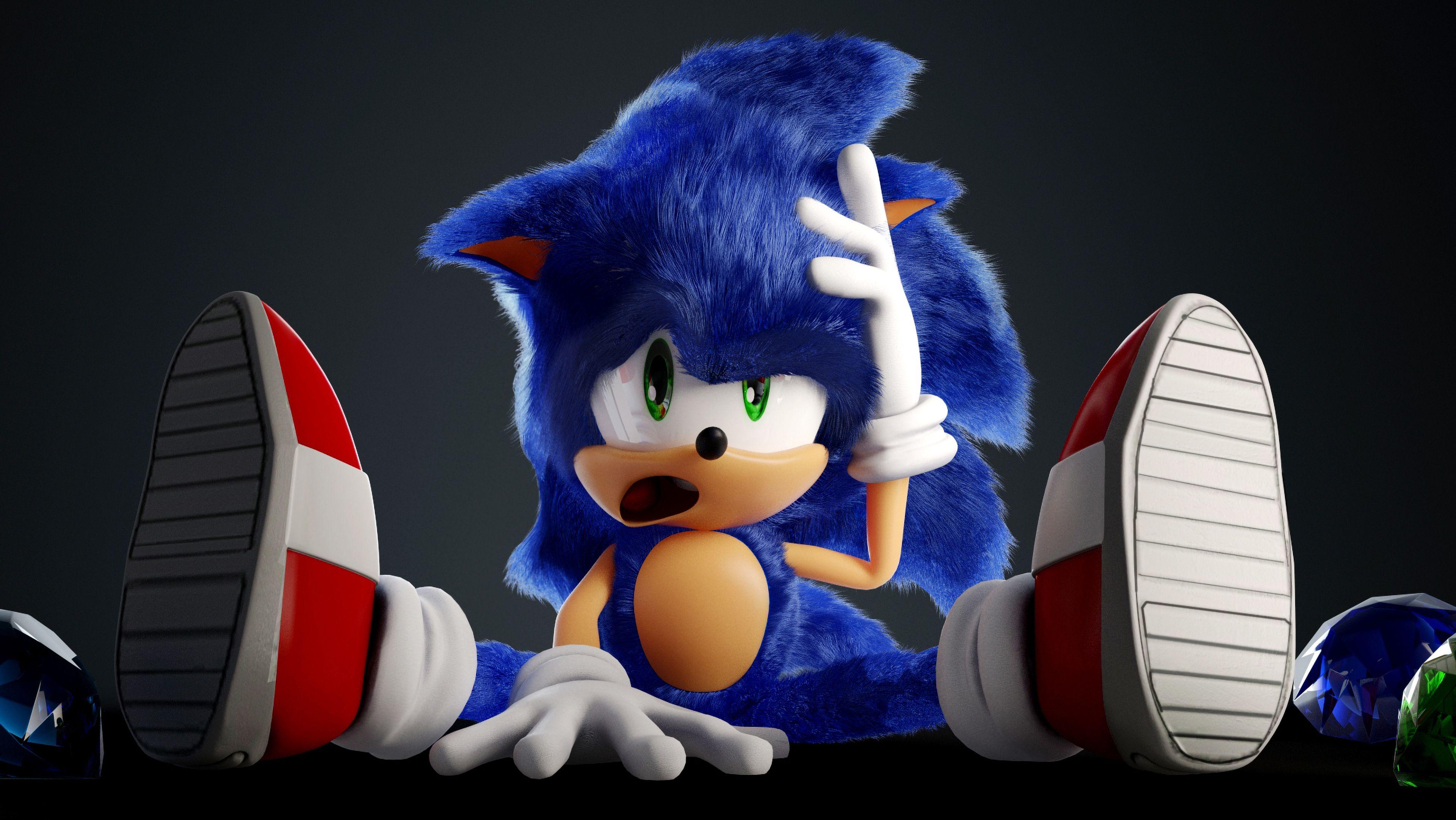 3841x2164 New Sonic 4K FanArt Wallpaper, HD Movies 4K Wallpaper, Image, Photo and Background