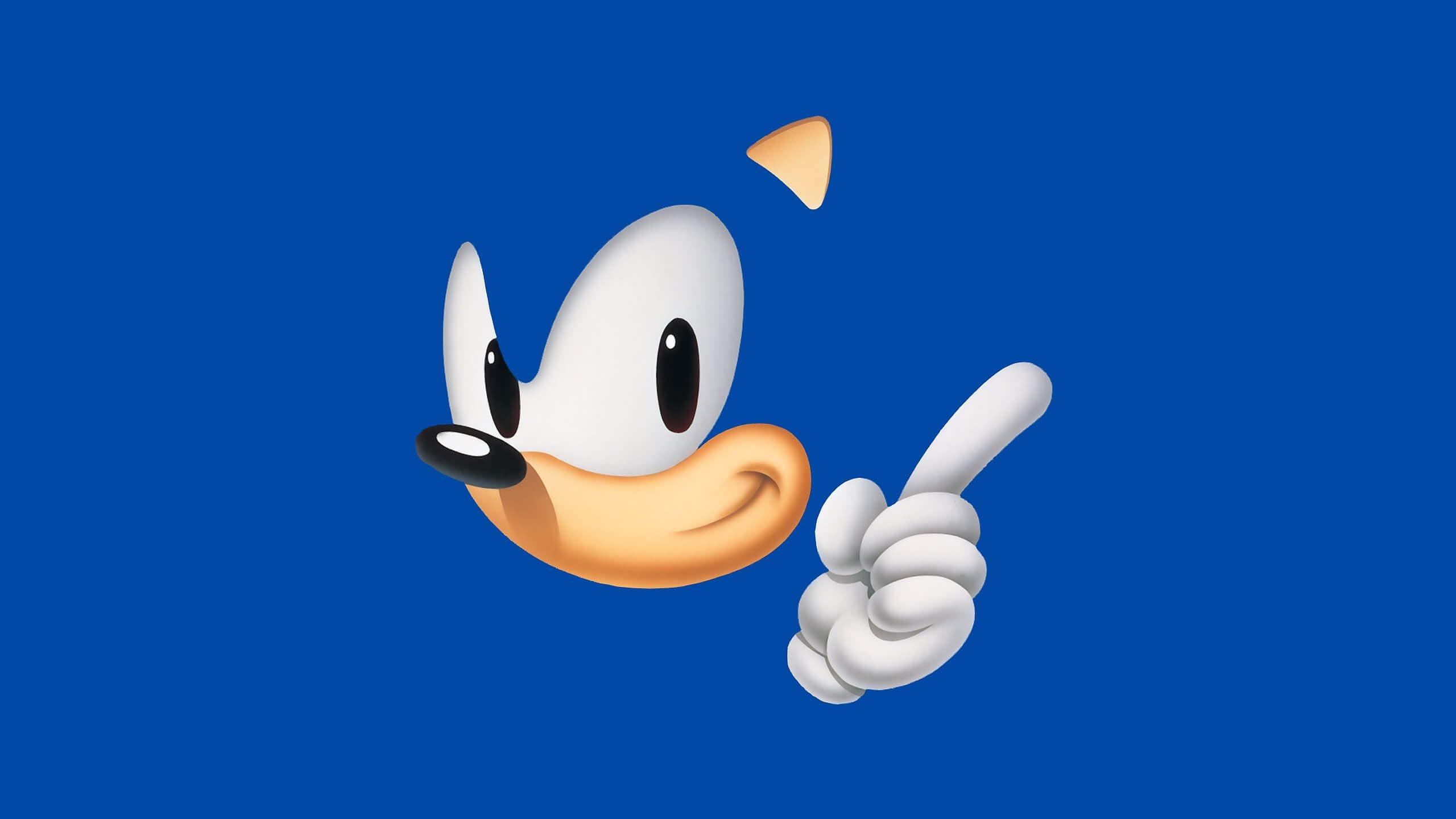 2560x1440 Sonic Face 4K Wallpaper • GamePhD
