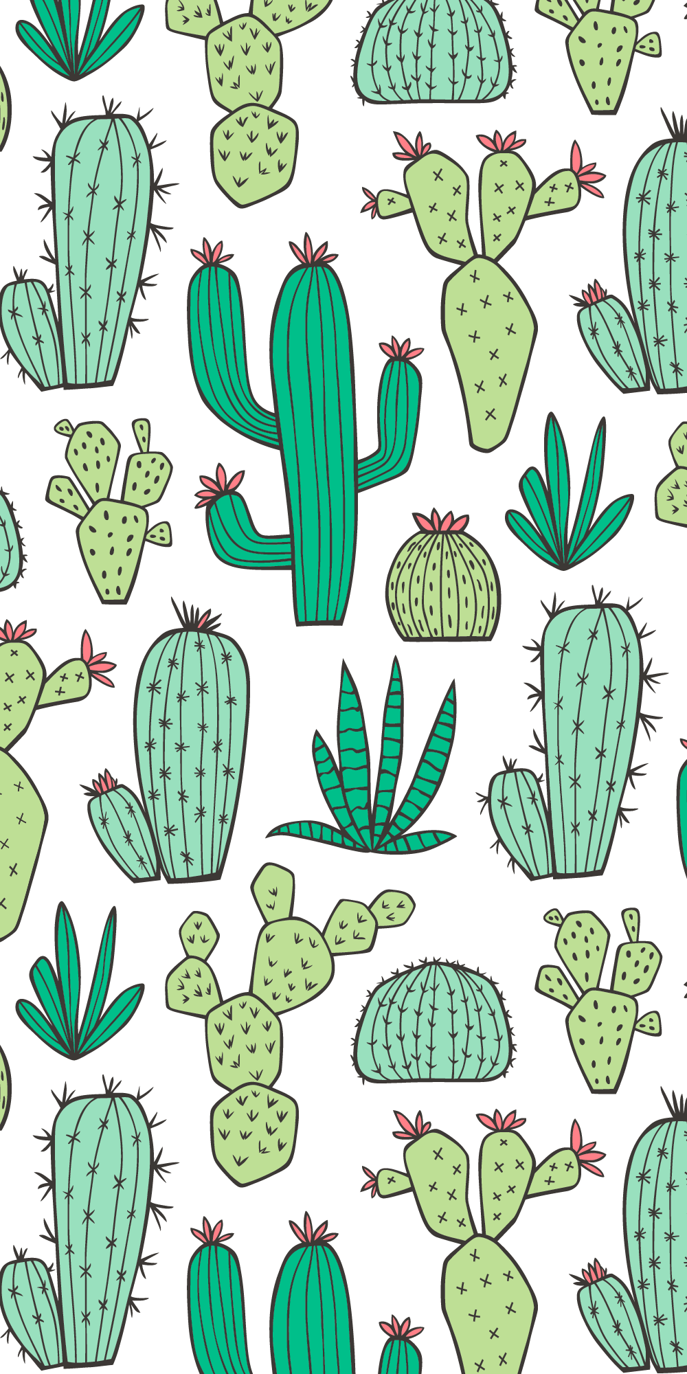 1000x2000 Casetify #iPhone #Case #Cases #Art #Design #Pattern #Animals #Floral #Flowers #Cool #Wallpaper #Beautiful #Pr. Art wallpaper, Cactus background, Green wallpaper