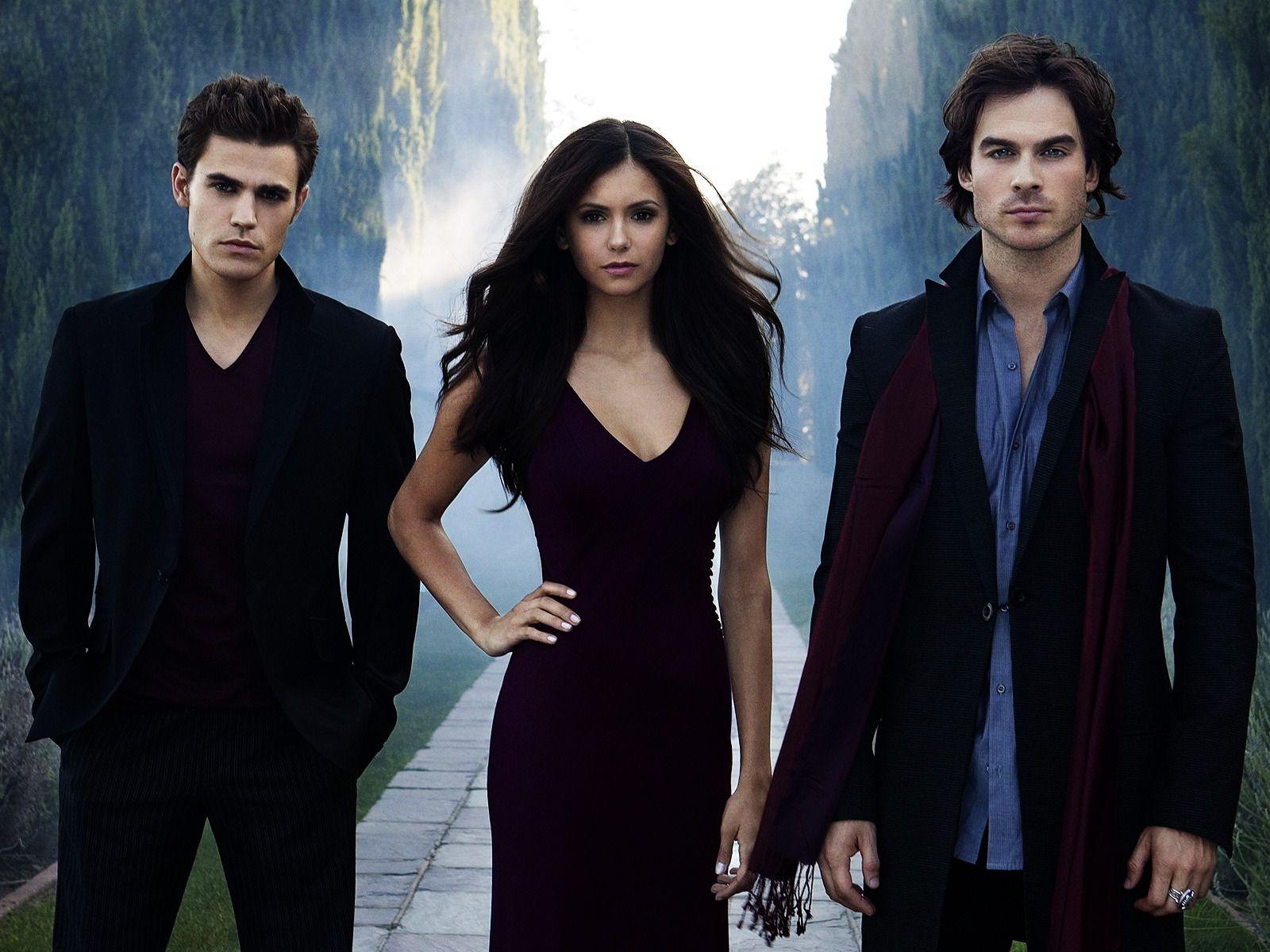 1600x1200 The Vampire Diaries Poster Wallpaper Gilbert Stefan Salvatore Damon Salvatore Wallpaper & Background Download