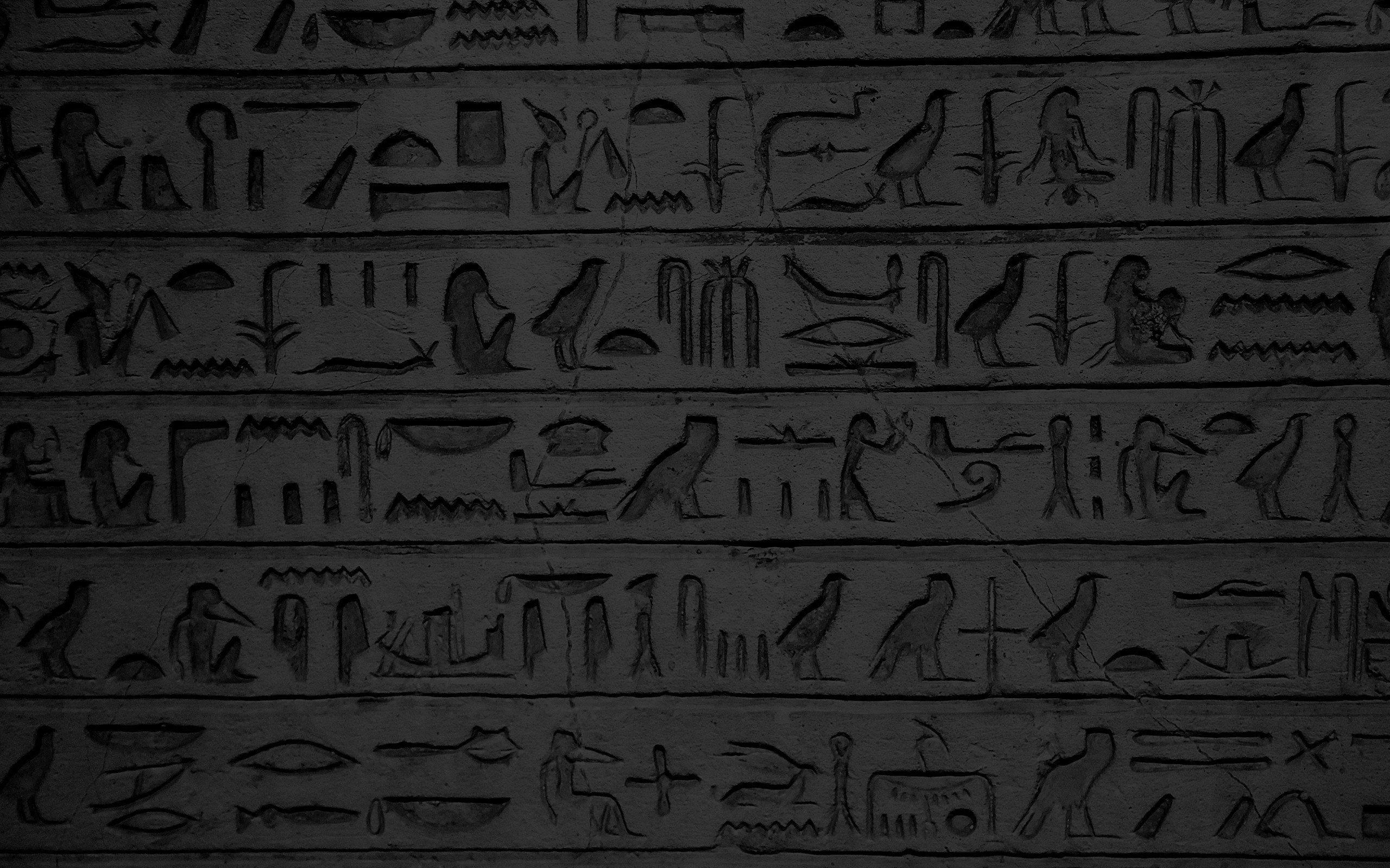 2560x1600 symbols, Archeology, Egypt, Writing, Hieroglyphics Wallpaper HD / Desktop and Mobile Background
