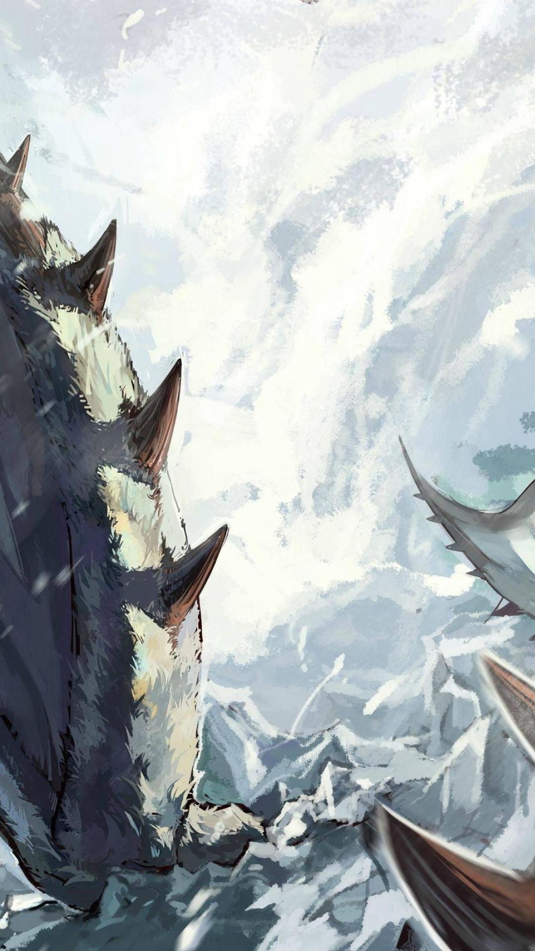 1080x1920 Video games monster hunter wallpaper