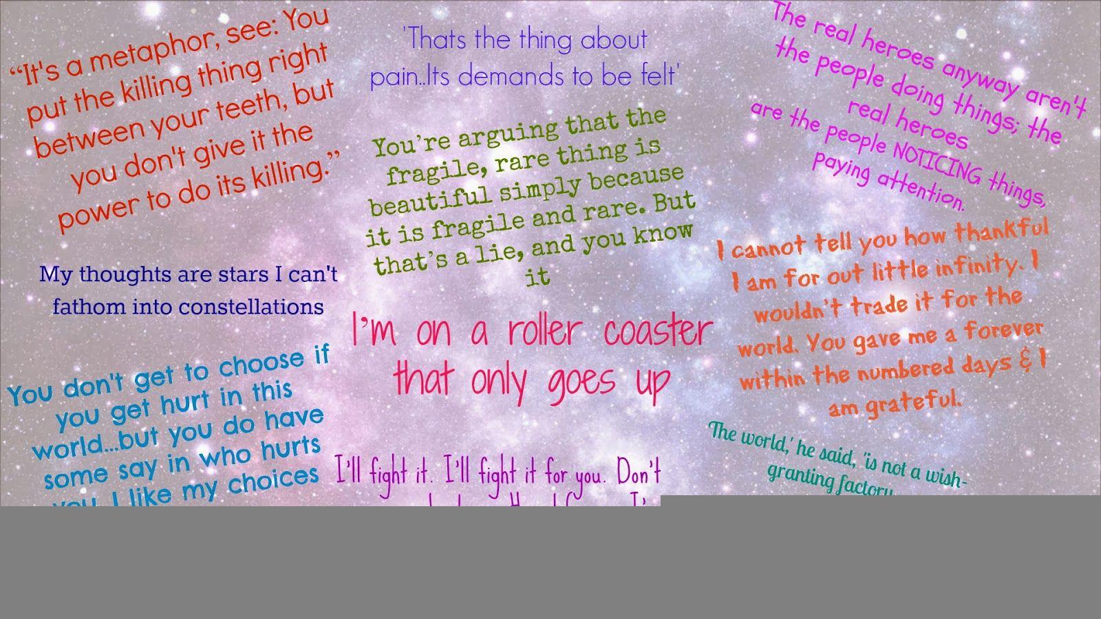 1600x900 The Fault In Our Stars Quotes Wallpaper. QuotesGram