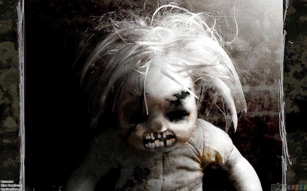 1280x800 Creepy Doll Wallpaper