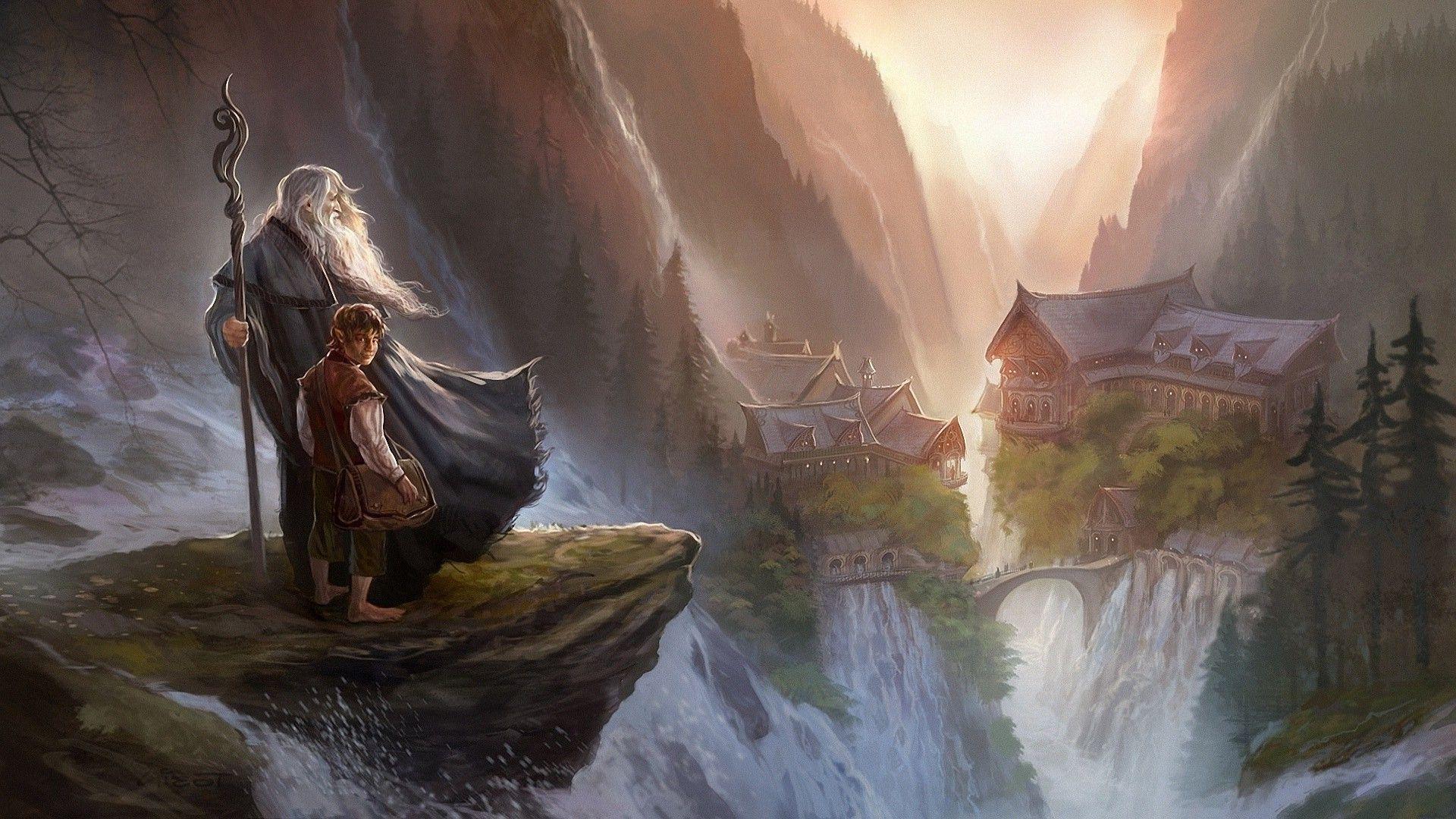 1920x1080 Lord Of The Rings Cartoon Wallpaper