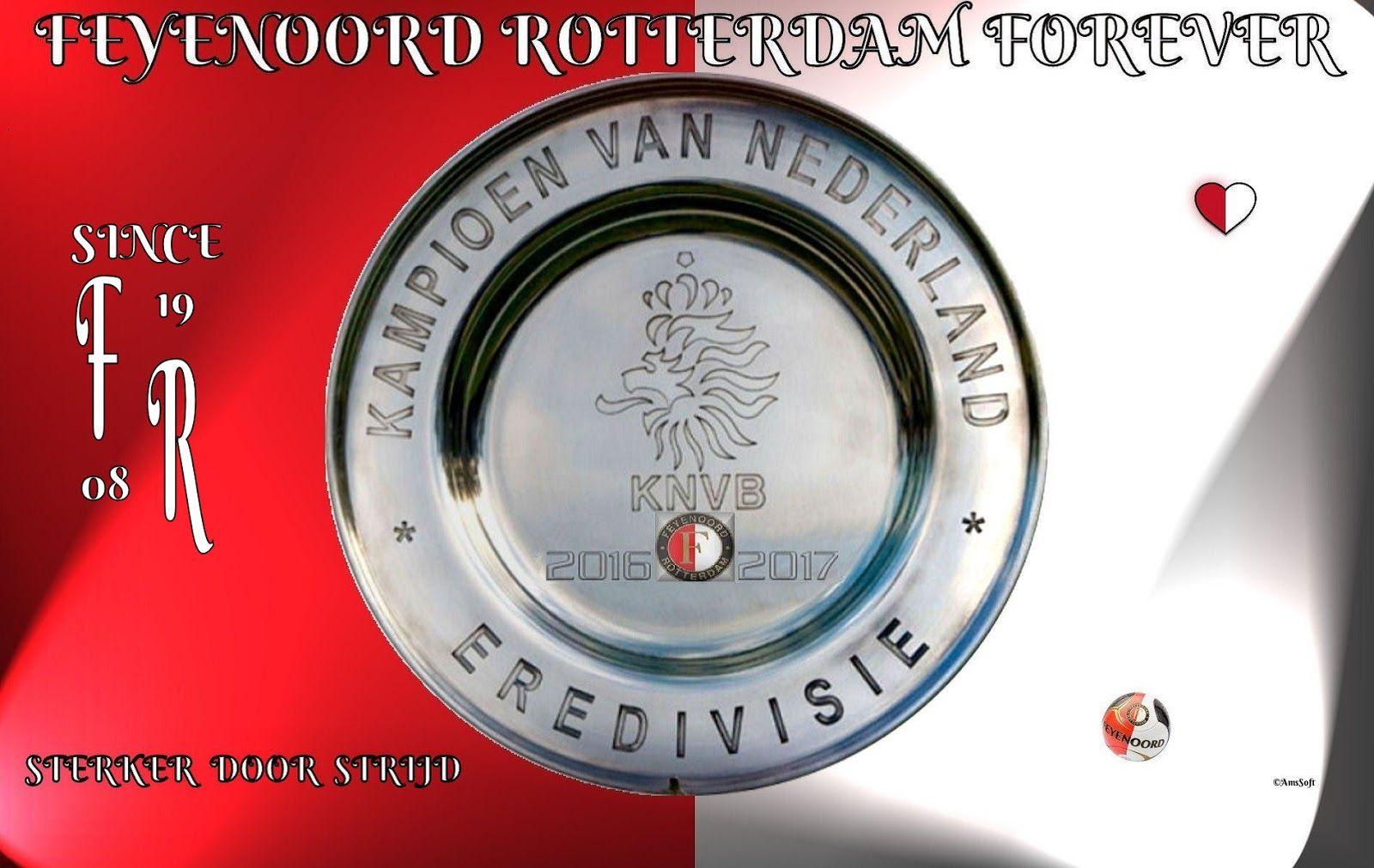 1600x1011 Wallpaper Feyenoord kampioen van Nederland 2016 / 2017