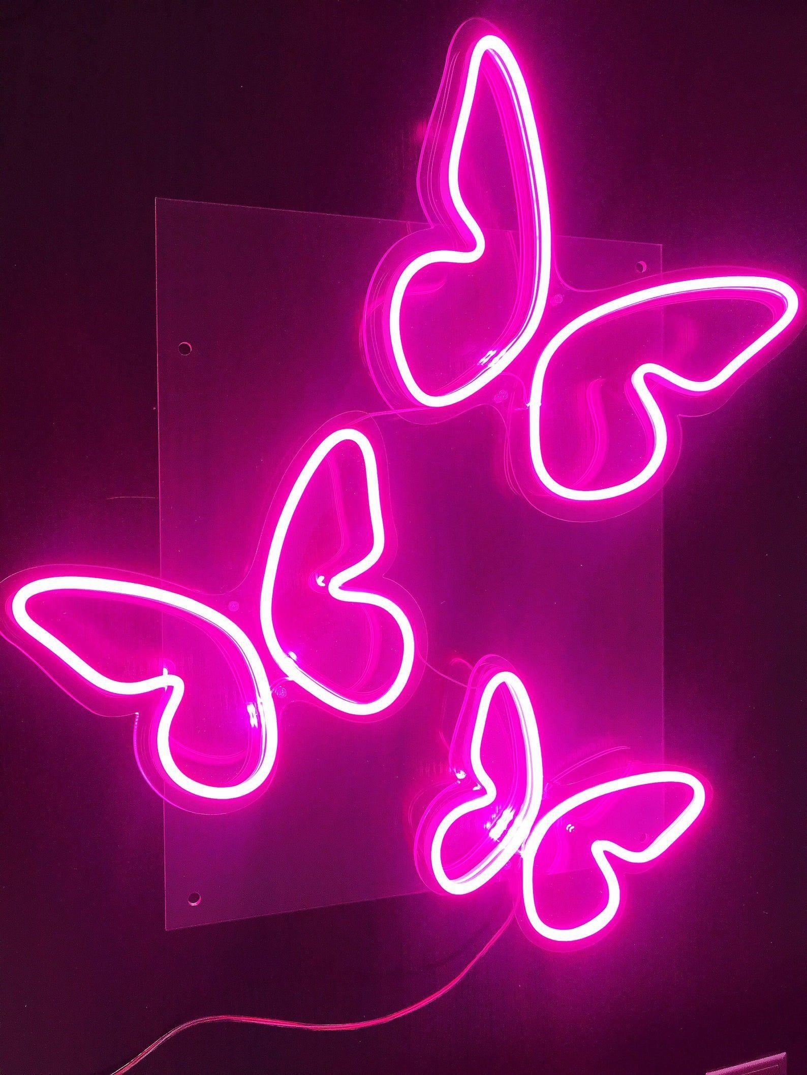 Neon Pink Aesthetic Wallpapers Top Free Neon Pink Aesthetic 