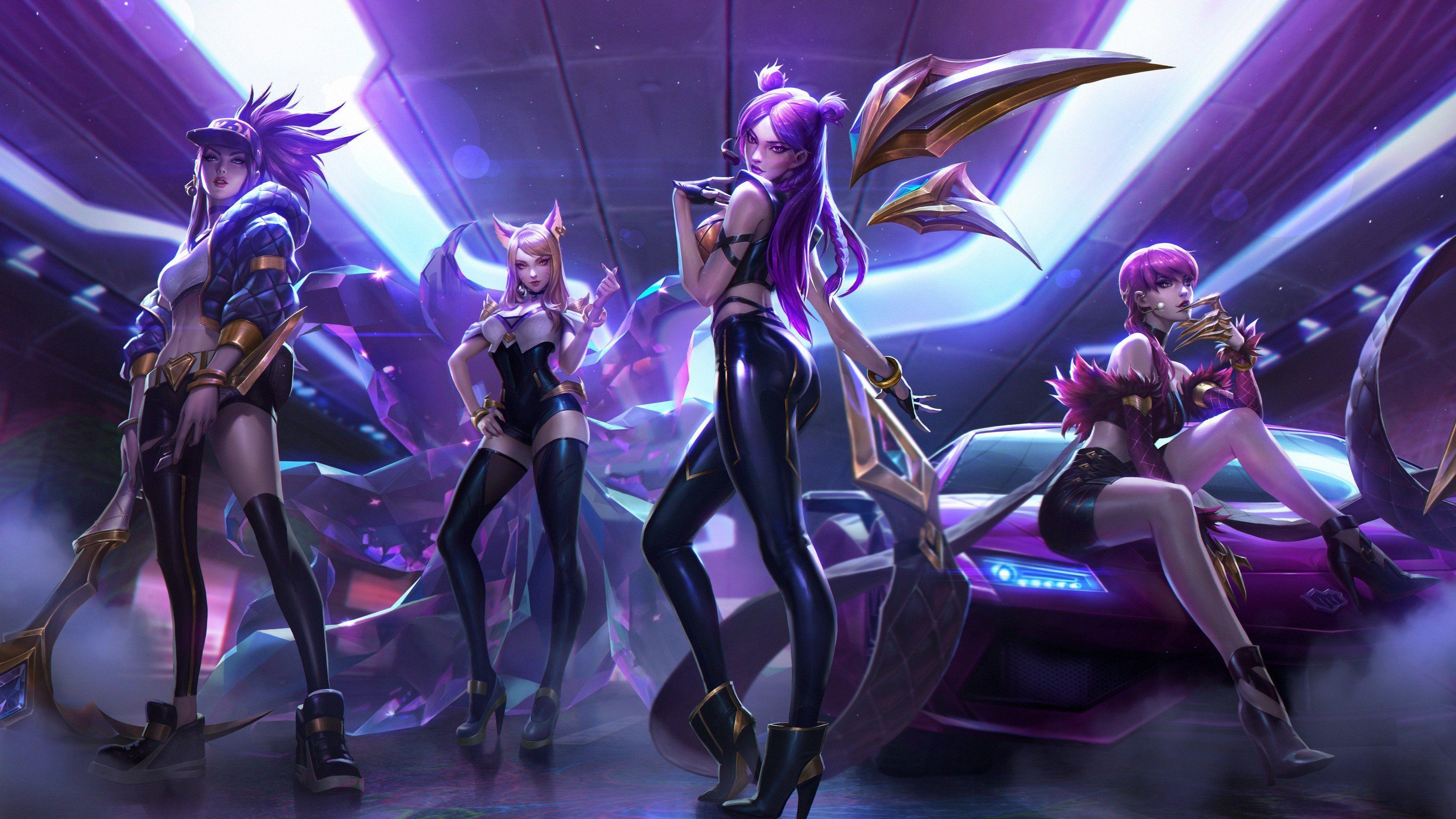 Featured image of post Kda All Out Ahri Splash Art 4K Here s an art tutorial on some ways that i avoid same face syndrome