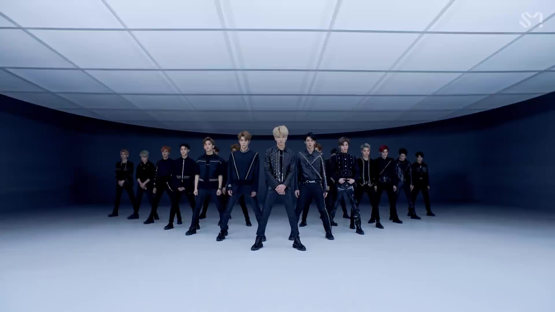 1920x1080 NCT 2018 엔시티 2018 'Black On Black' MV (Performance Ver.) GIF