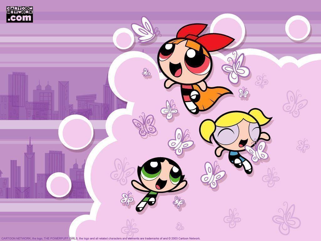 1024x768 Powerpuff Girls HD Background
