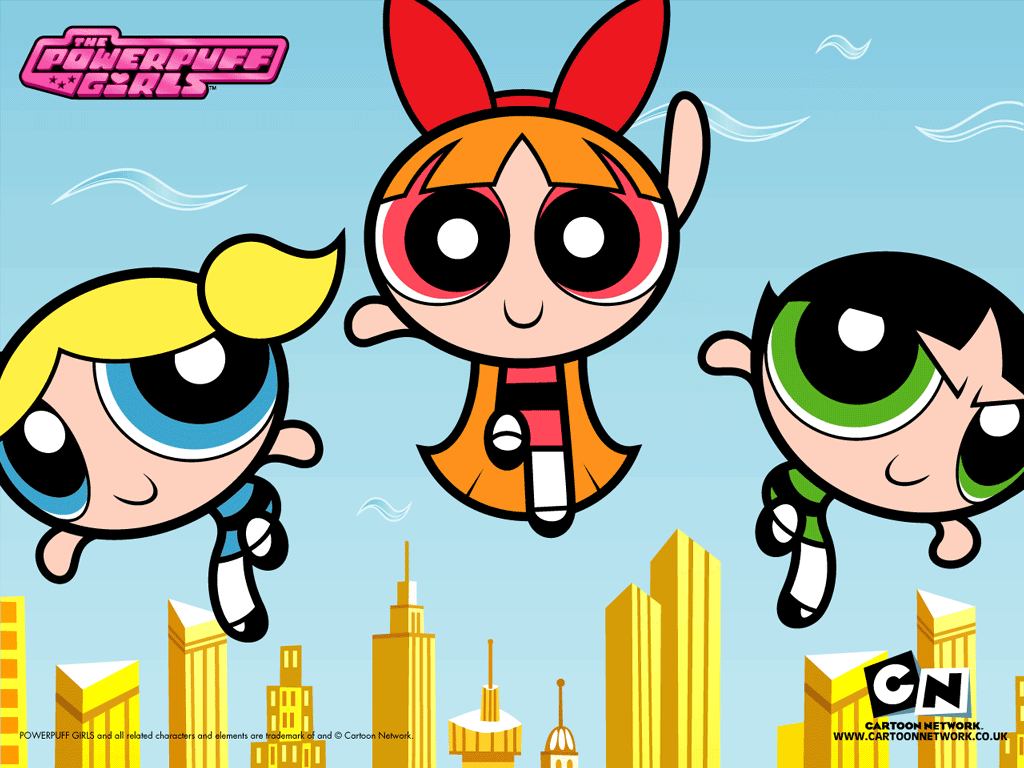 1024x768 Powerpuff Girls wallpaperx768