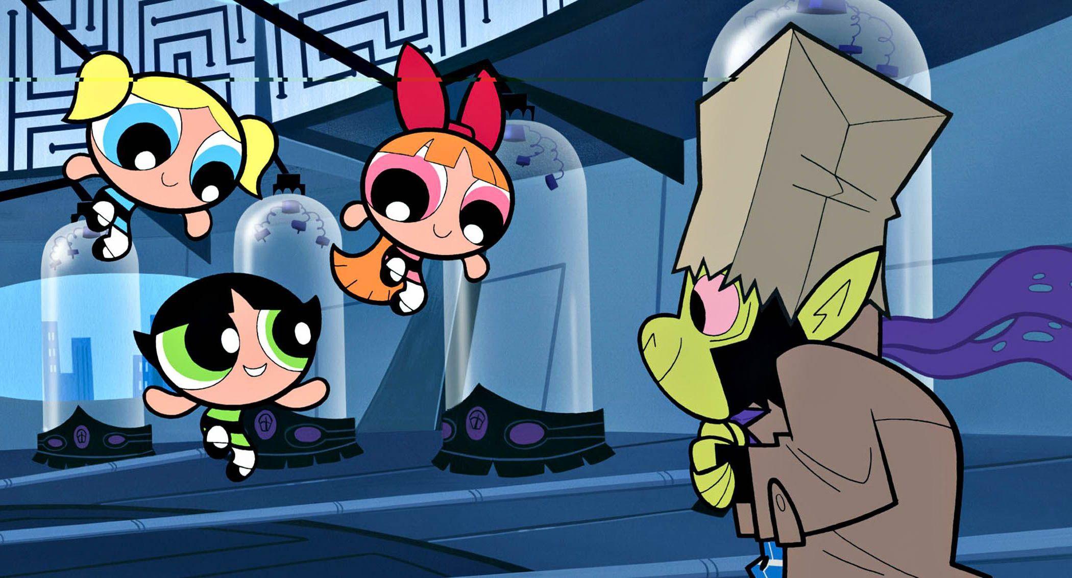 2100x1133 The Powerpuff Girls Wallpaper