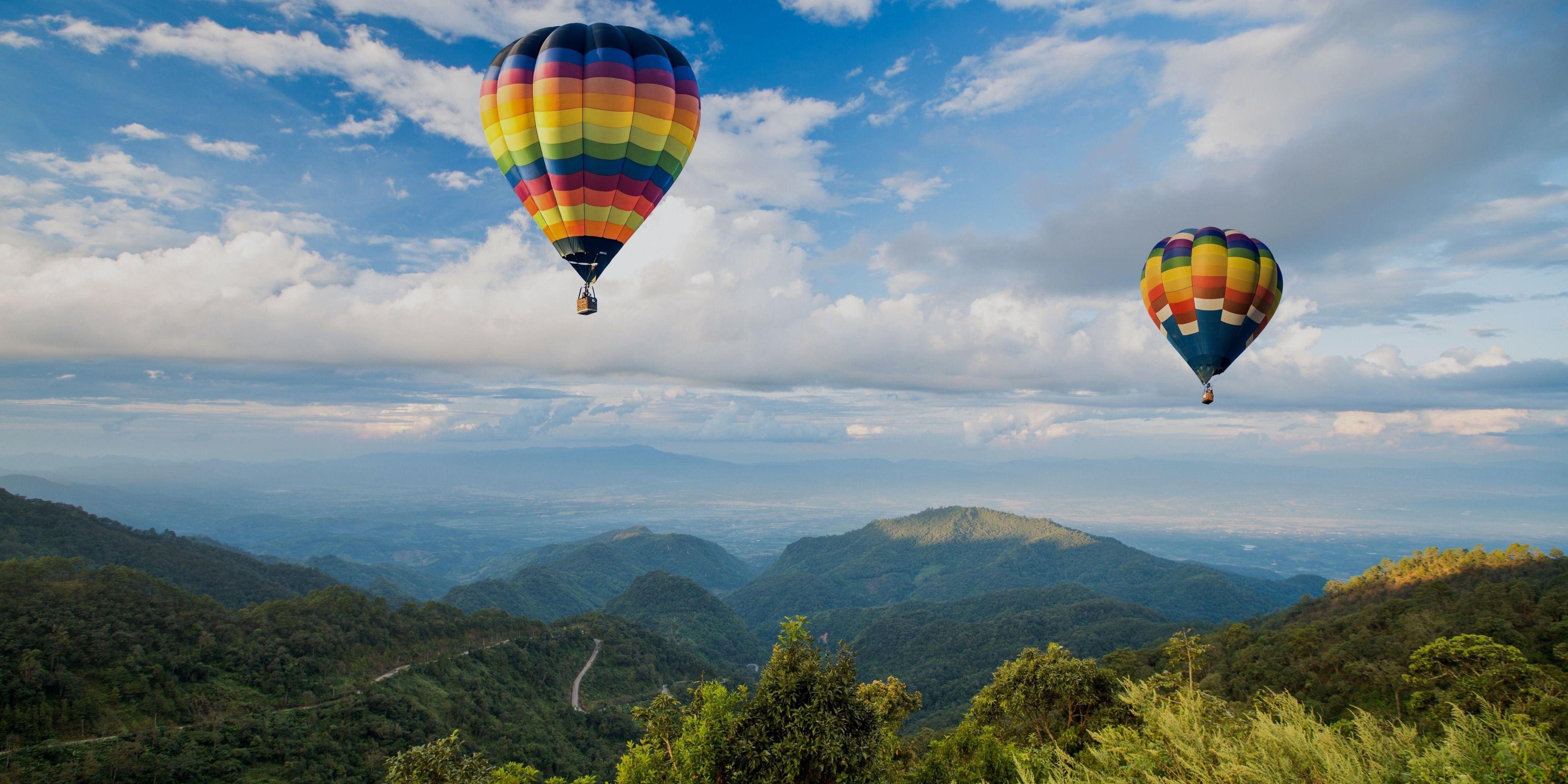 3840x1920 artist 4k background desktop. Hot air ballon, Air ballon, Hot air