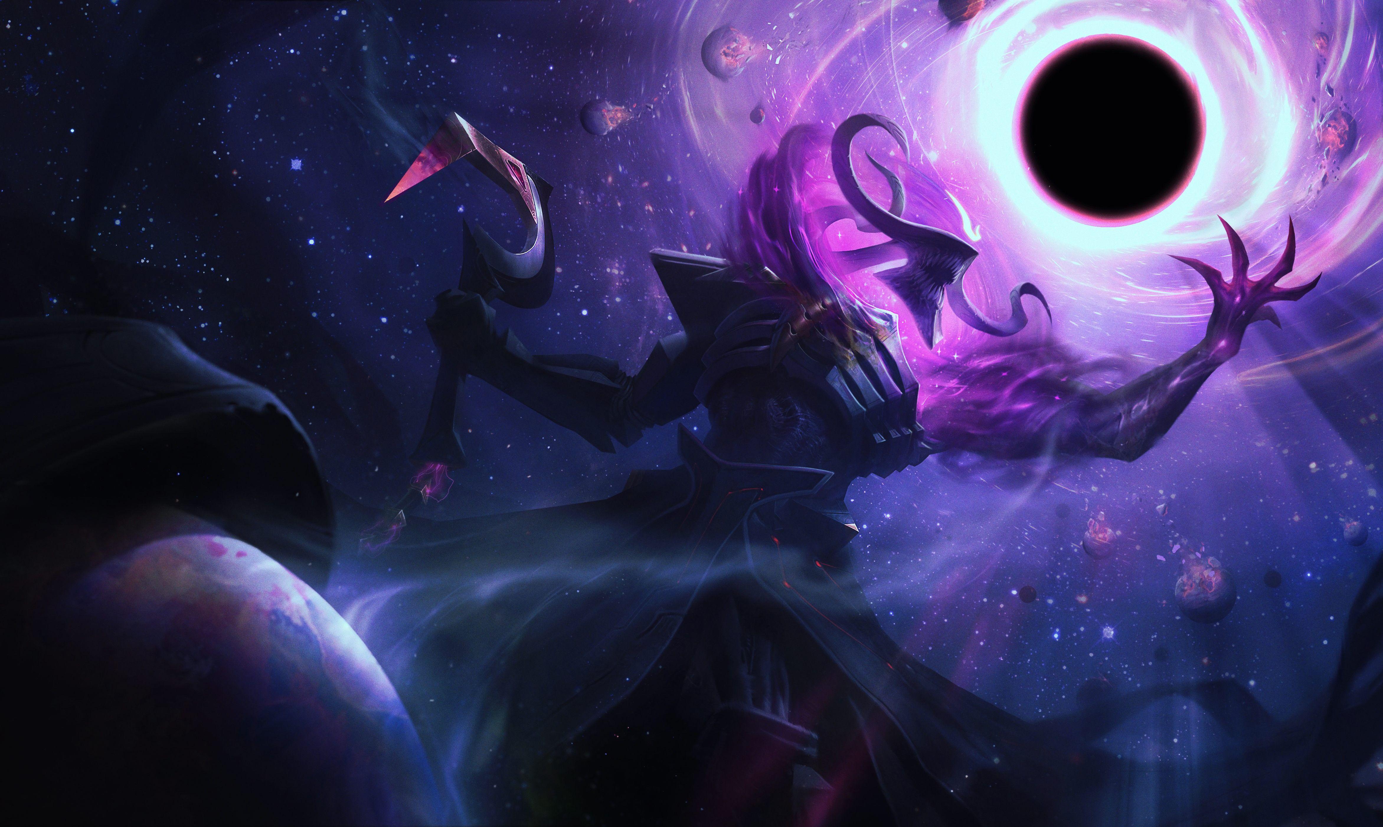 4686x2803 Dark Star Thresh. Wallpaper & Fan Arts. League Of Legends