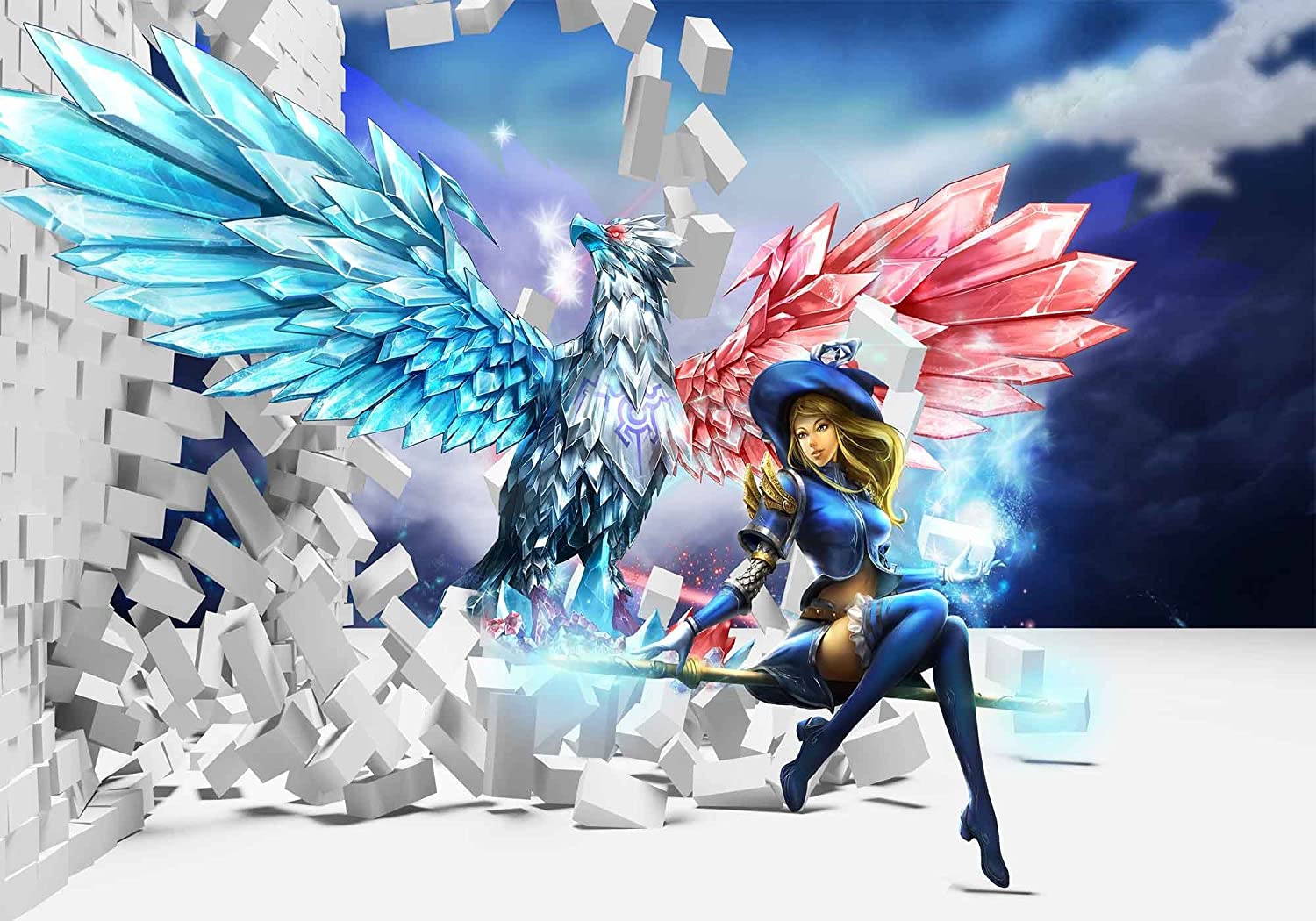 Ice Phoenix Wallpapers Top Free Ice Phoenix Backgrounds WallpaperAccess