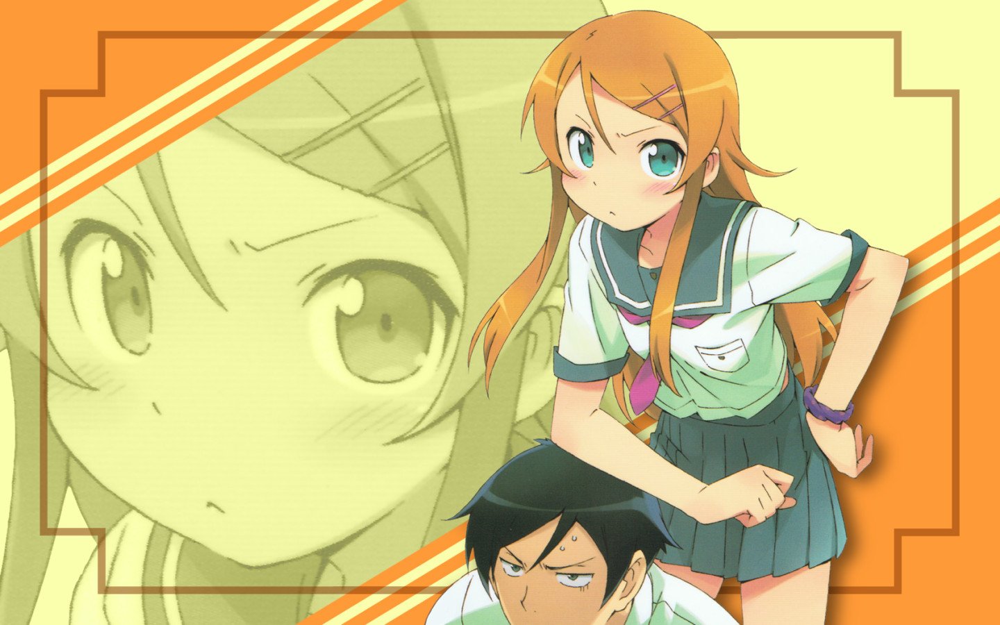 1440x900 Kyosuke Kosaka And Kirino Kosaka Widescreen Wallpaper 26351