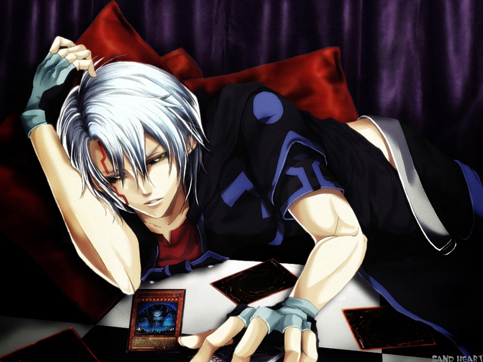 1600x1200 Kiryu Kyousuke (Kalin Kessler) Gi Oh! 5D's Anime Image Board