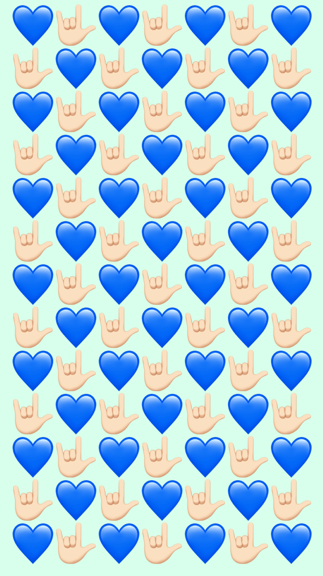 1125x2001 Collage Wallpaper iPhone. Emoji wallpaper iphone, Emoji wallpaper, Blue wallpaper iphone