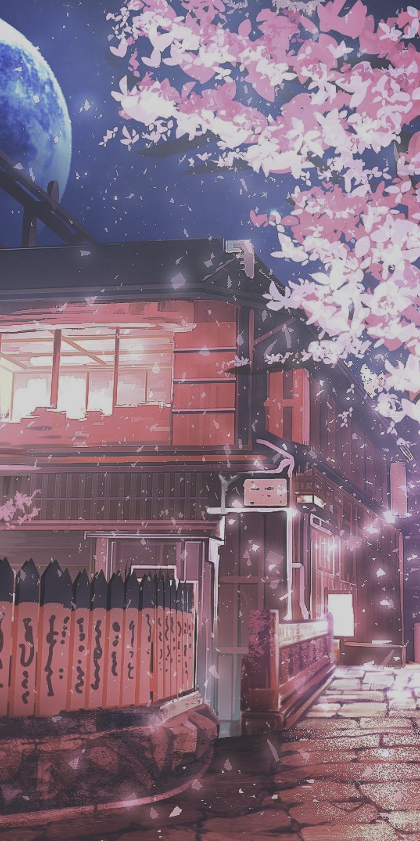 1440x2880 Anime Aesthetics Wallpaper HD Background