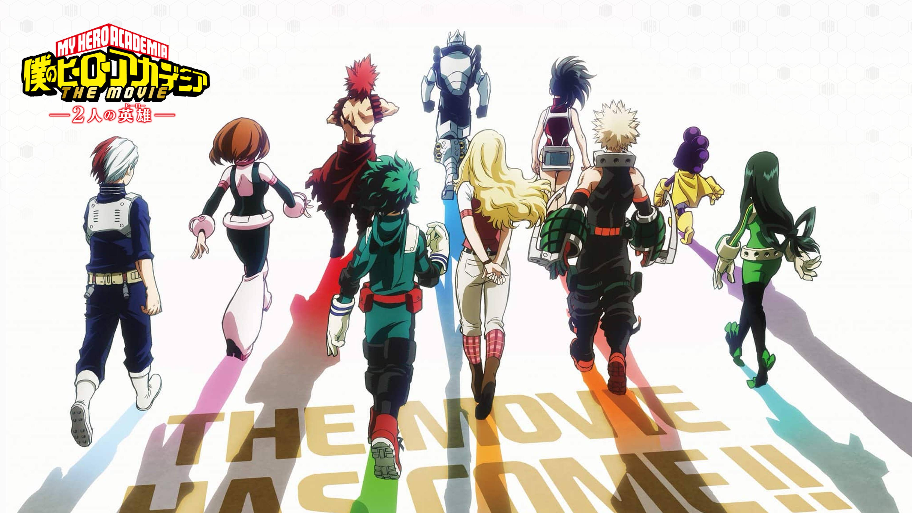 3840x2160 My Hero Academia Two Heroes Wallpaper. Cat with Monocle