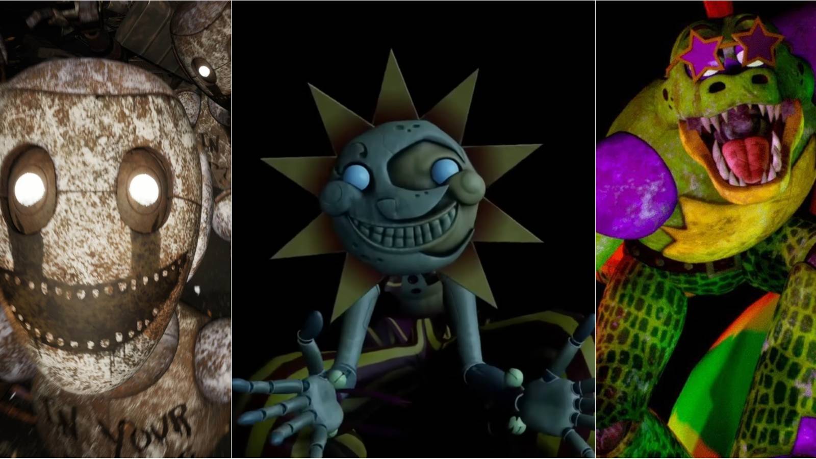 1600x900 Scariest Five Nights At Freddy's Animatronics