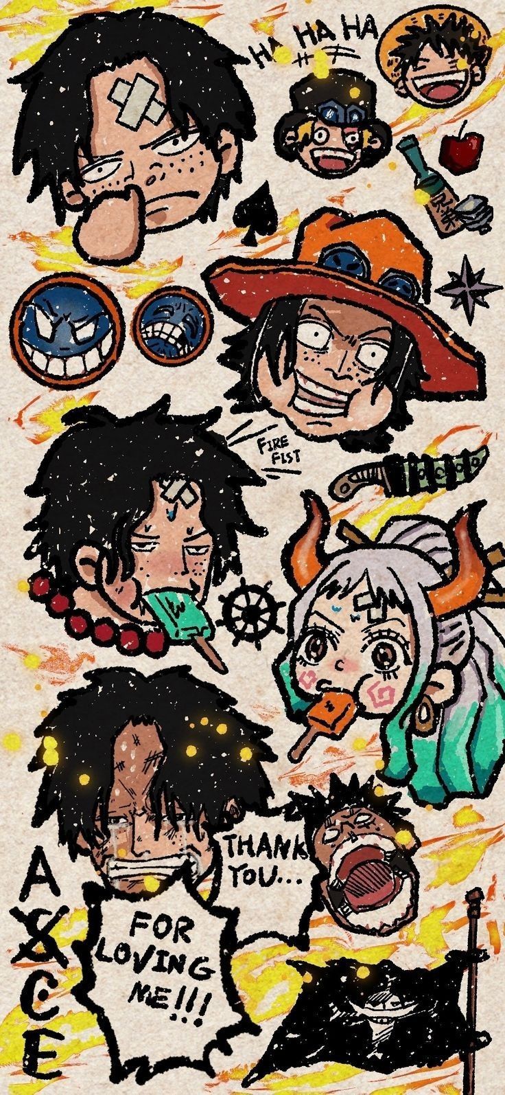 736x1594 One piece wallpaper