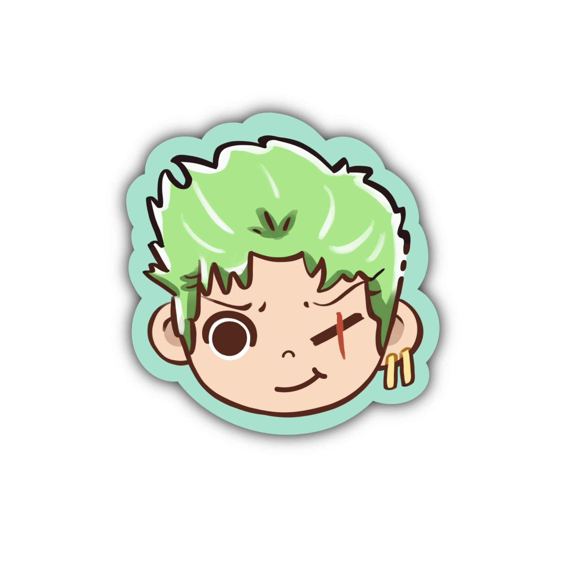 1946x1946 Zoro Piece Sticker