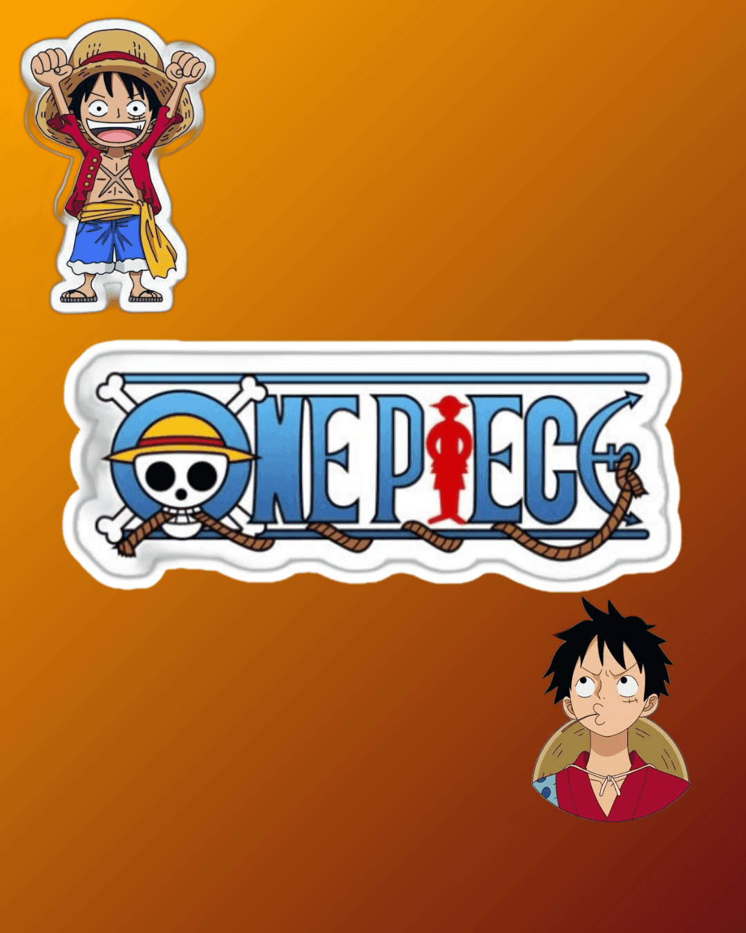 1080x1350 One Piece Sticker