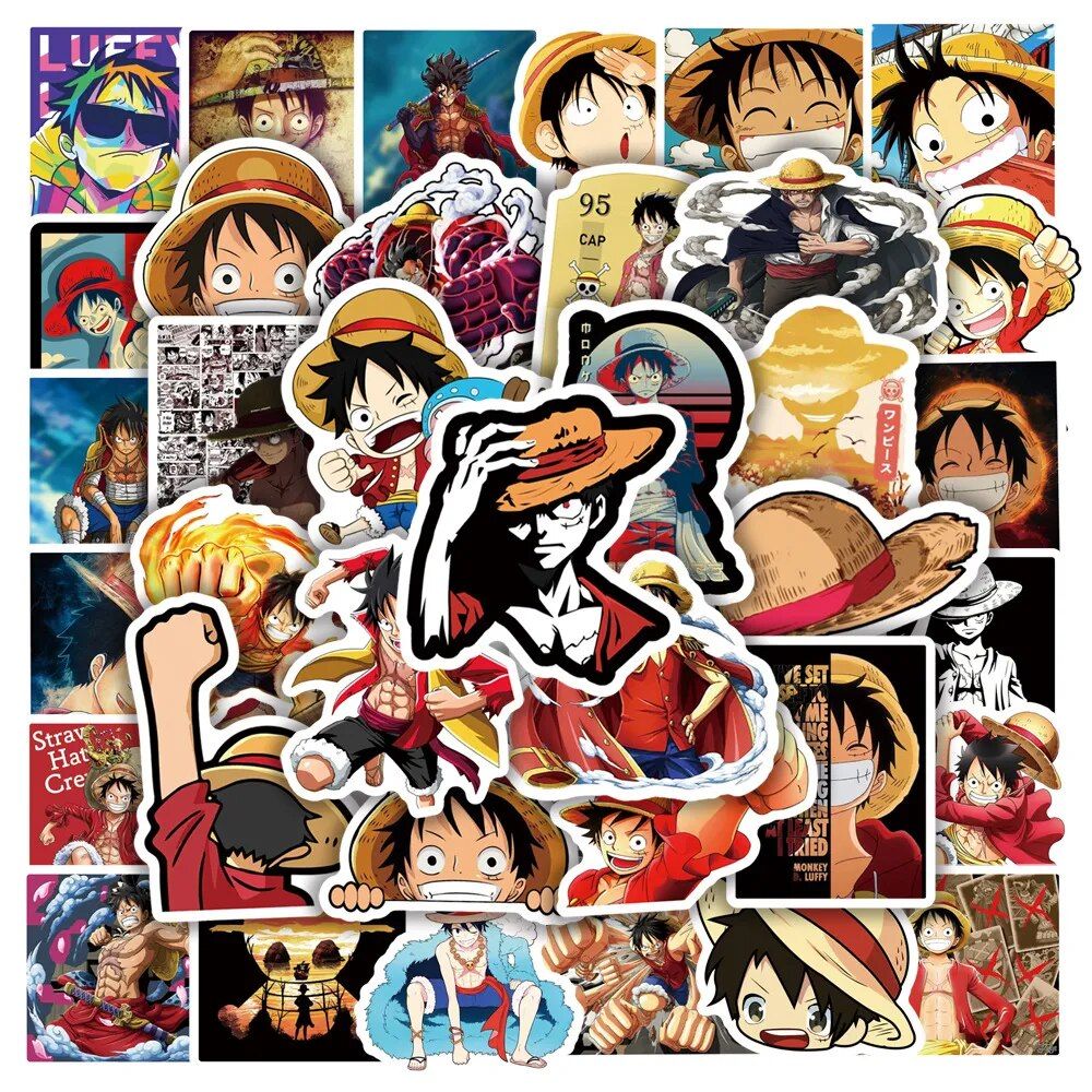 1000x1000 Luffy Sticker (Multi Size)
