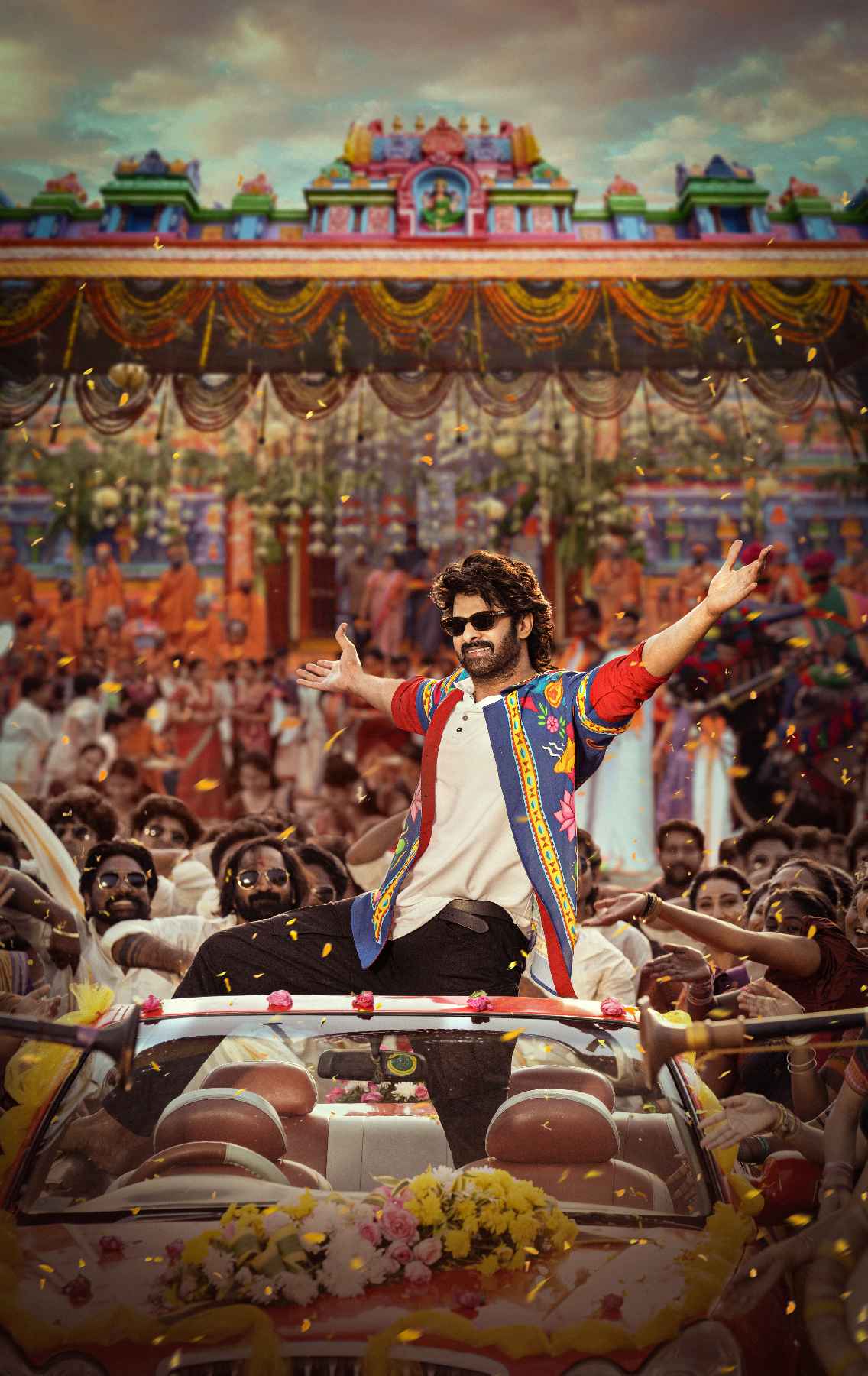 1136x1800 The Raja Saab Movie UHD Stills, HD Posters, 4K Image. Prabhas Exclusive Wallpaper