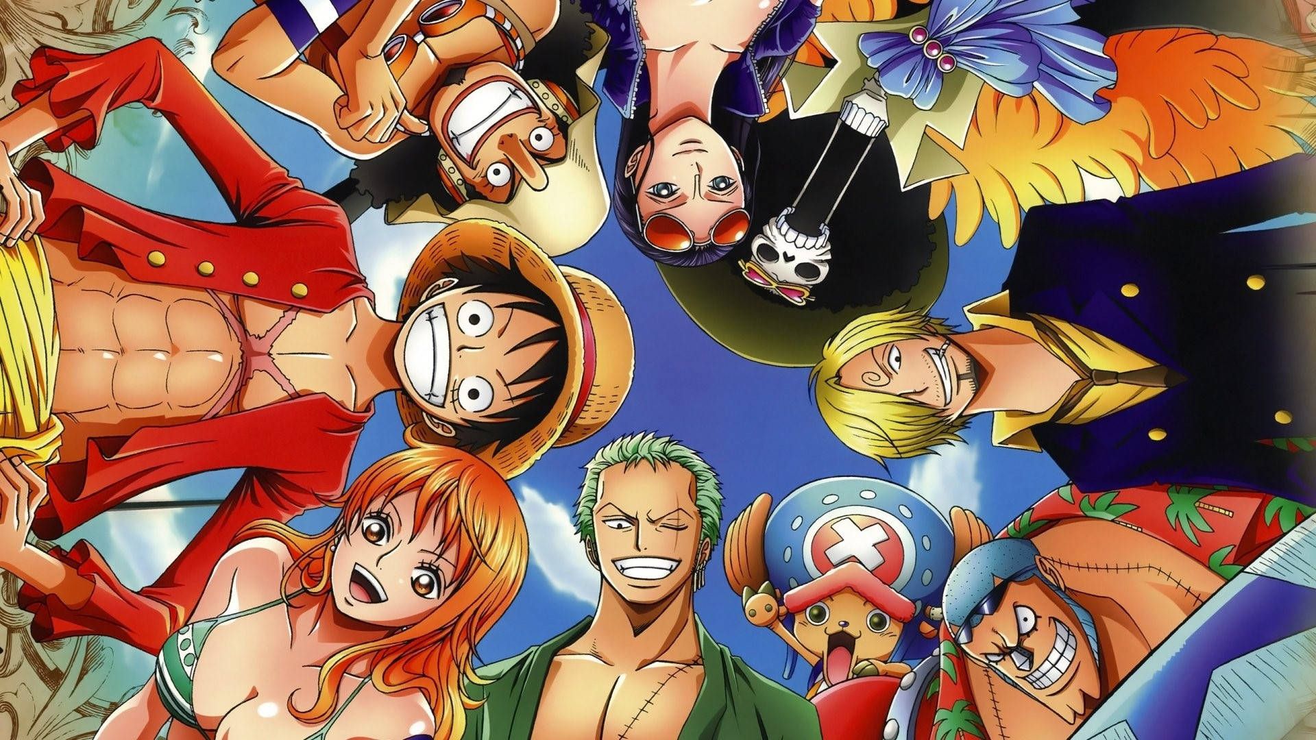 1920x1080 Luffy And Zoro Desktop Wallpaper
