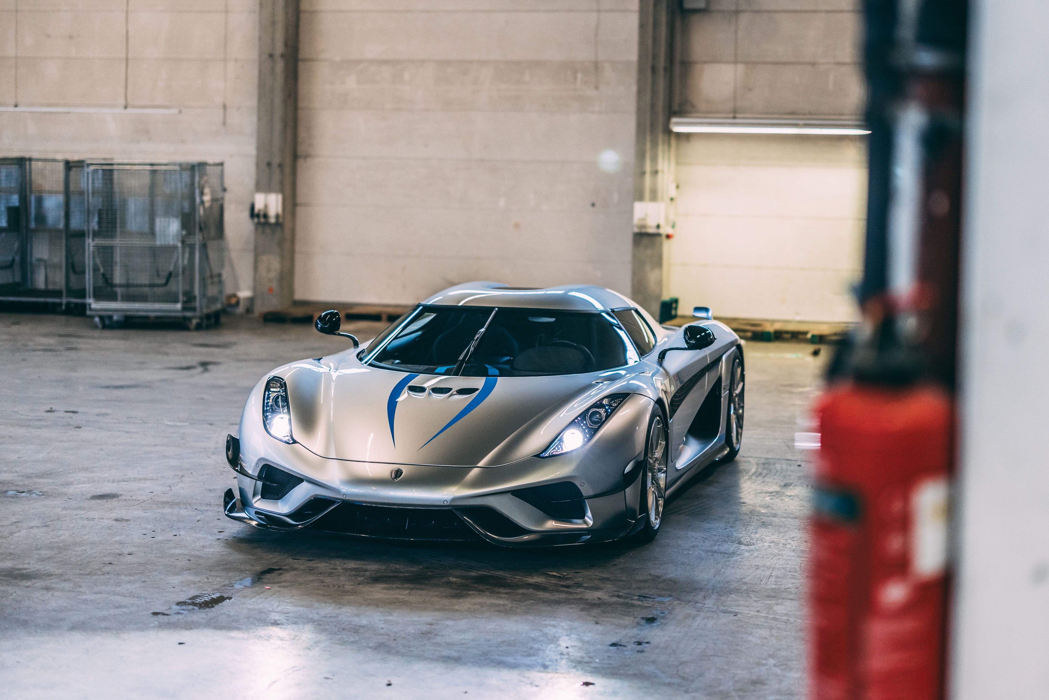 4000x2668 Wallpaper Koenigsegg, front view, headlights, Regera, Koenigsegg Regera for mobile and desktop, section суперкары, resolution 4000x2668