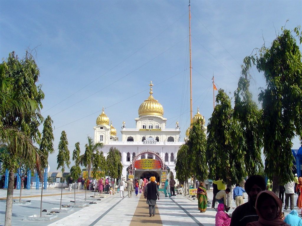1024x768 Gurudwara Fatehgarh Sahib. Distance View of Gurudwara Sahib