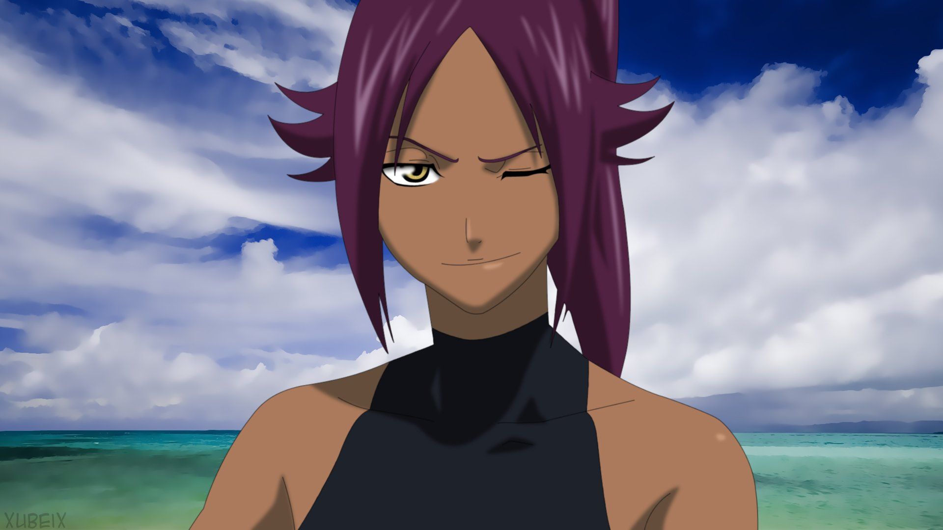 1920x1080 Yoruichi Shihôin