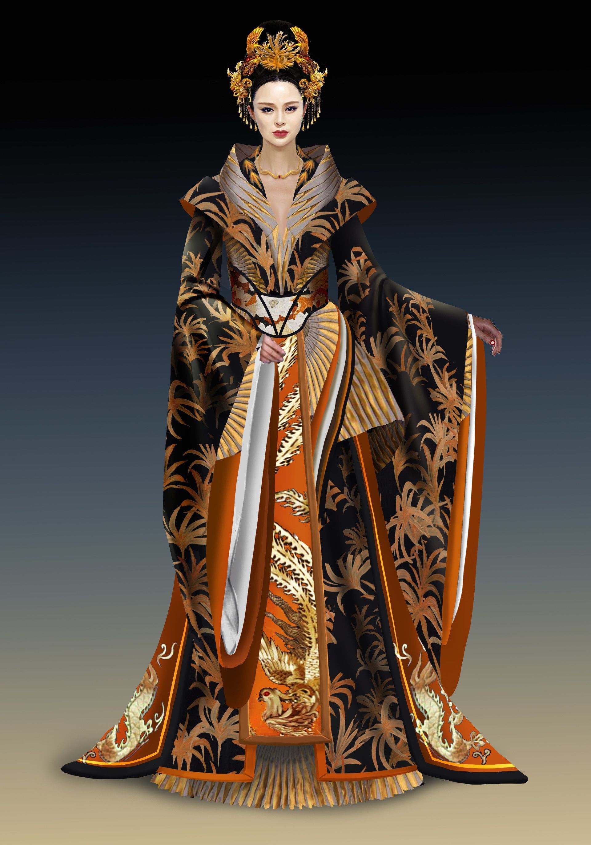 1920x2744 Empress Wu Zetian Wallpaper