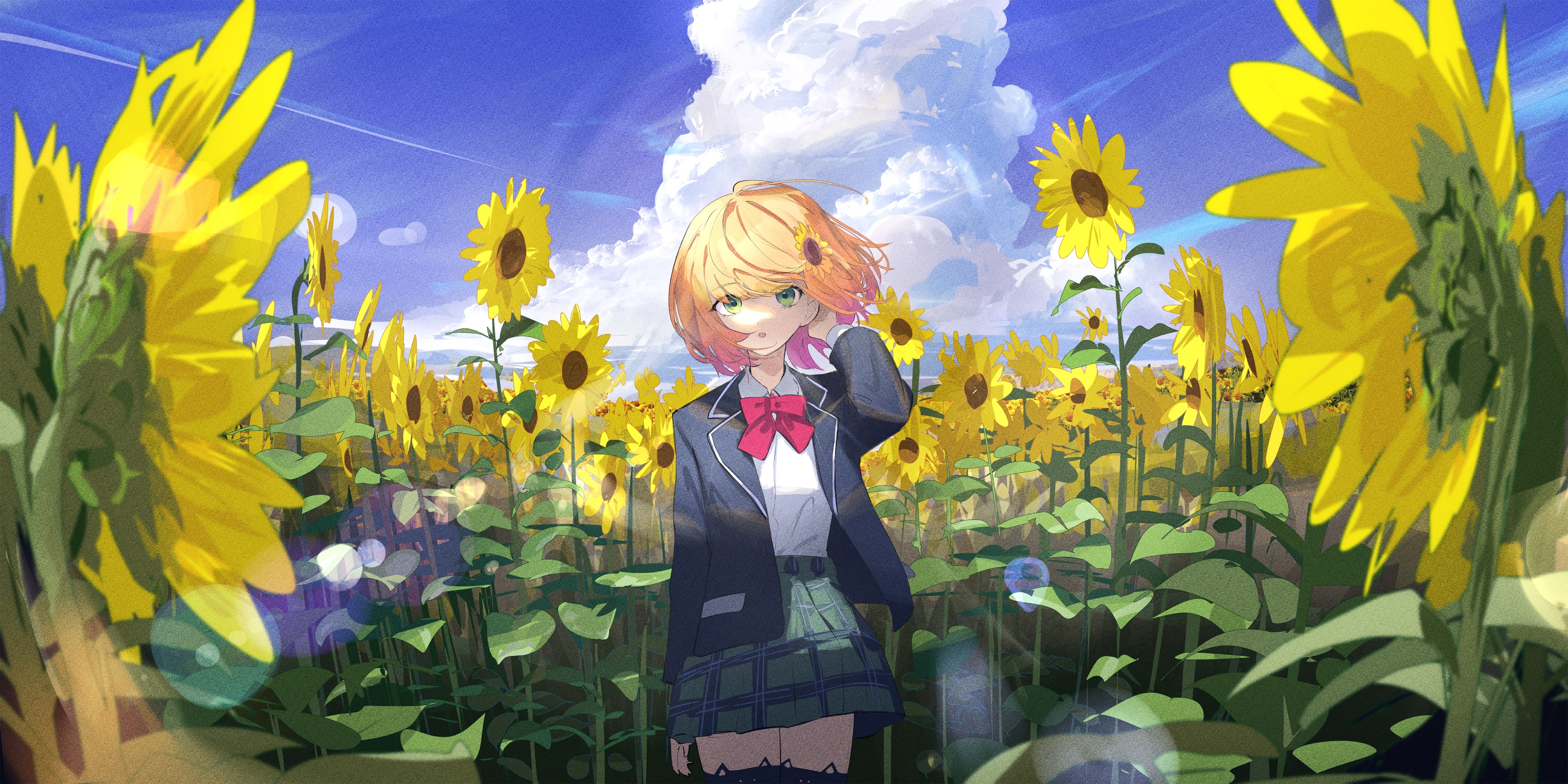 3840x1920 Virtual Youtuber 4k Honma Himawari Wallpaper, HD Anime 4K Wallpaper, Image and Background
