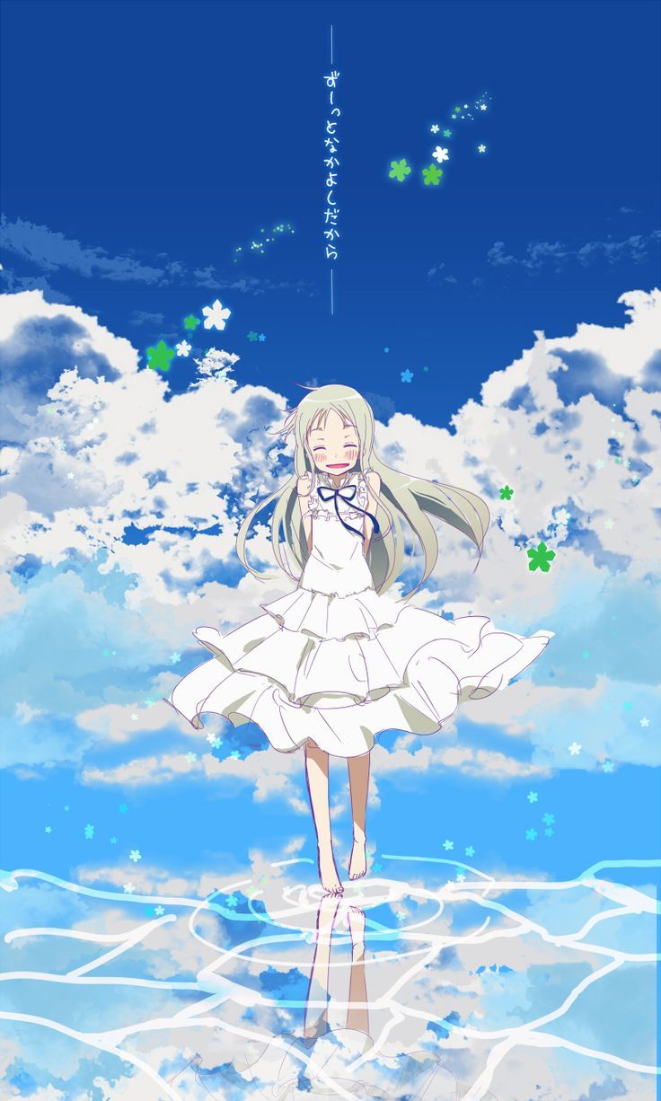736x1226 Honma Meiko Hi Mita Hana no Namae o Bokutachi wa Mada Shiranai. Wallpaper by Aichi Anime Image Board