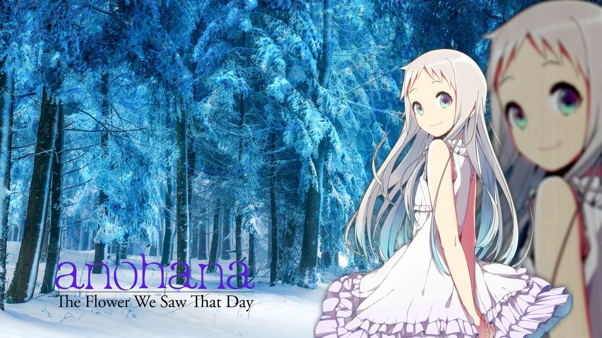 1920x1080 Desktop wallpaper: Anime, Anohana, Meiko Honma 4K free download for PC. 543990