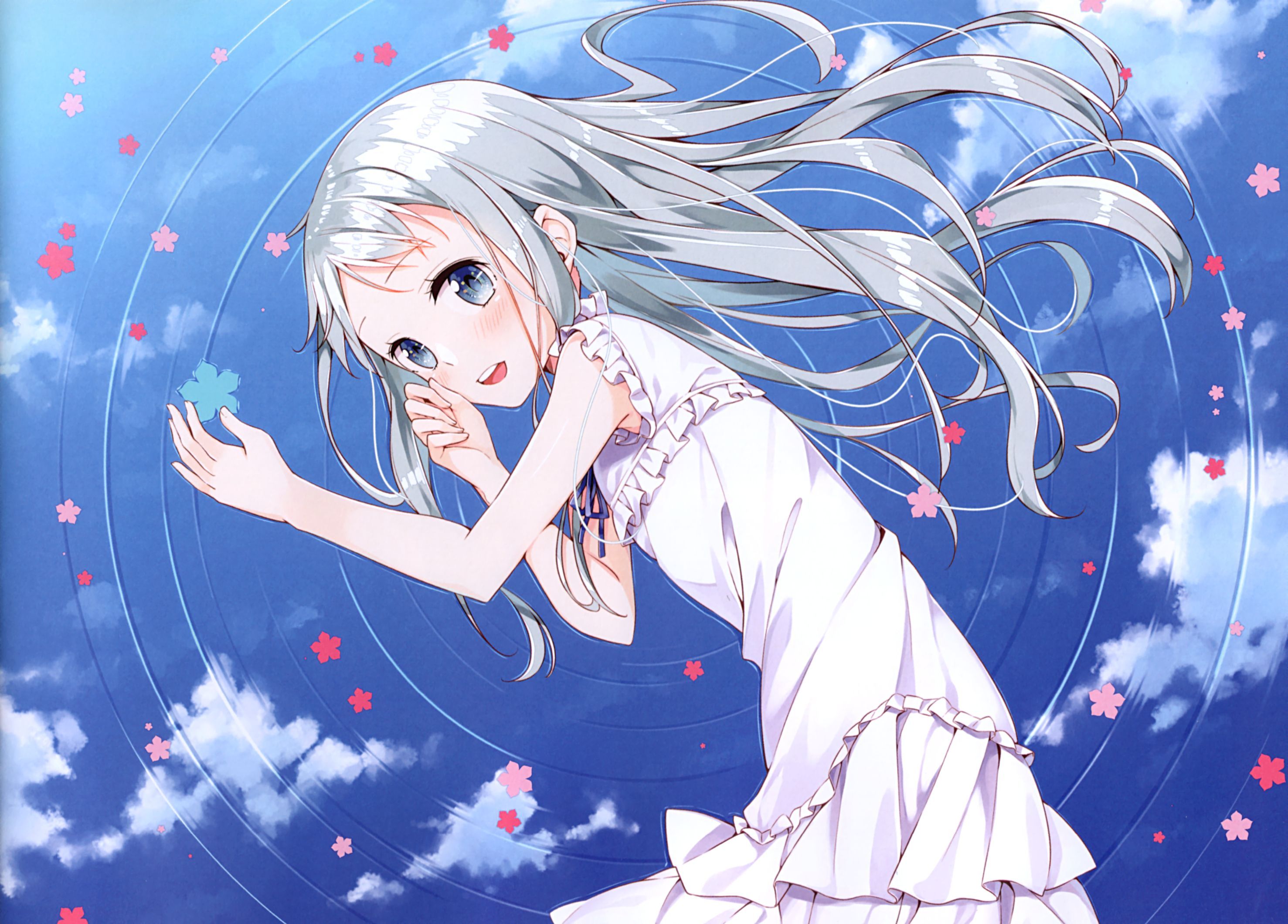 2955x2121 Desktop wallpaper: Anime, Anohana, Meiko Honma 4K free download for PC. 932448