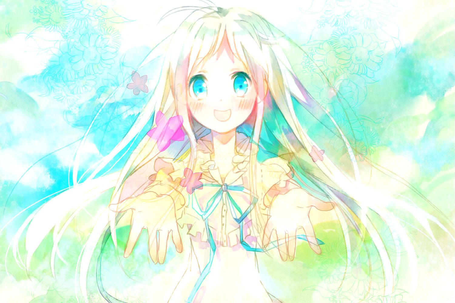 1500x1000 Honma Meiko Wallpaper