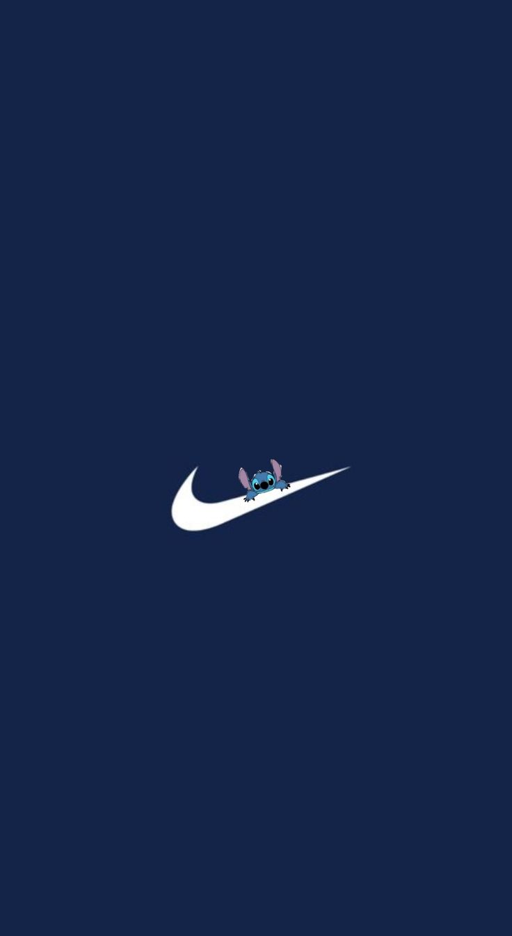 736x1346 Cute nike stich wallpaper