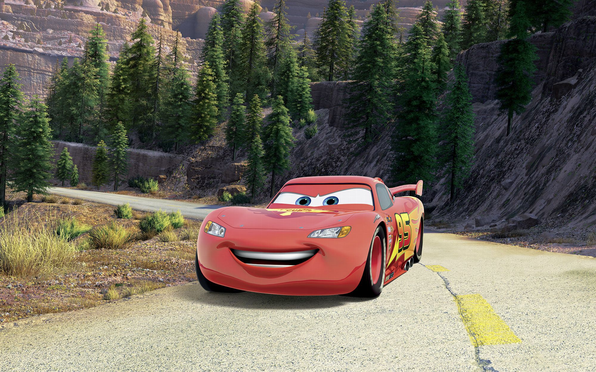 2000x1249 Wallpaper Lightning Mcqueen Cars Photomurals Digitally Printed Photomural Disney And Pixar Cars