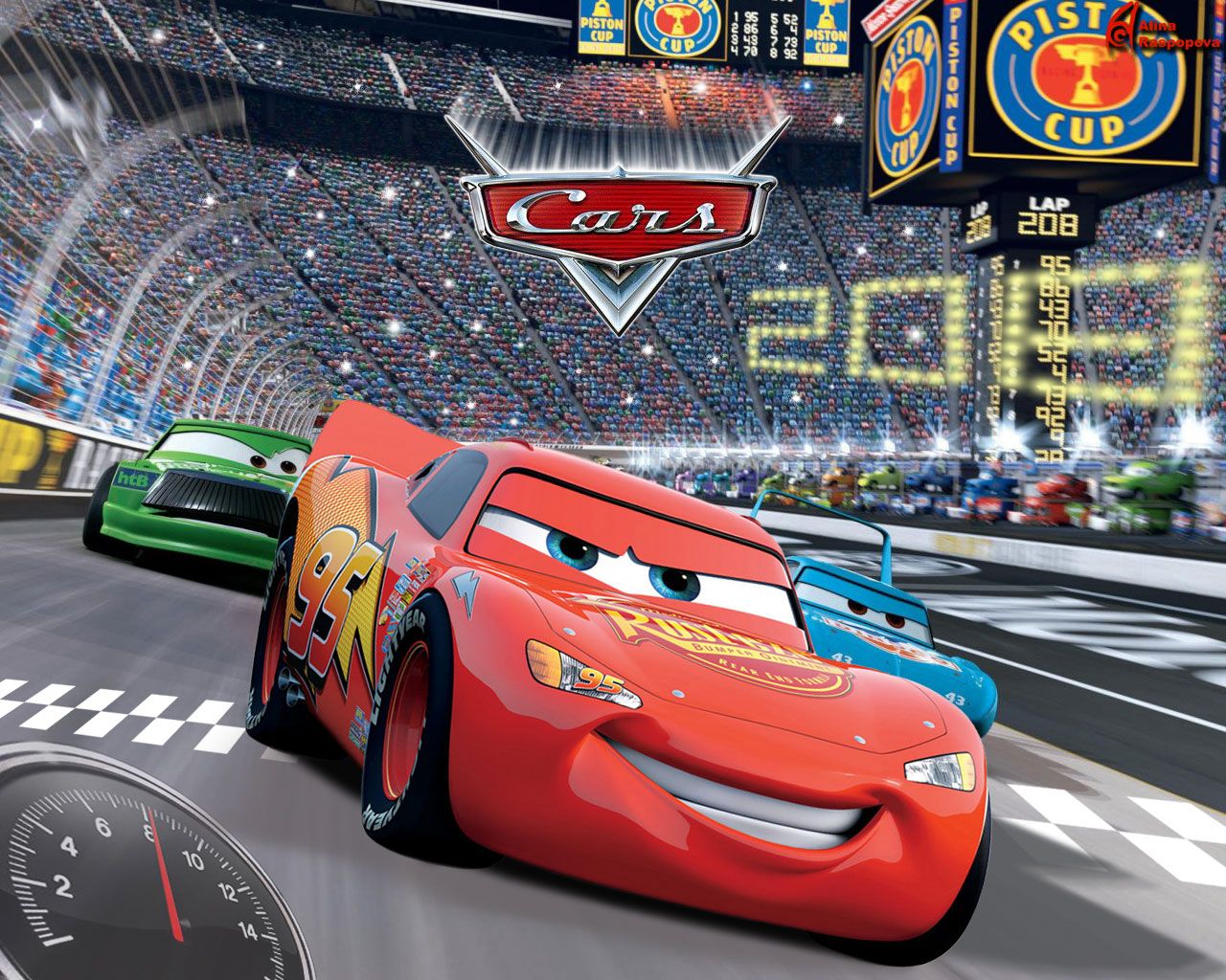 1280x1024 cars movie wallpaper 1