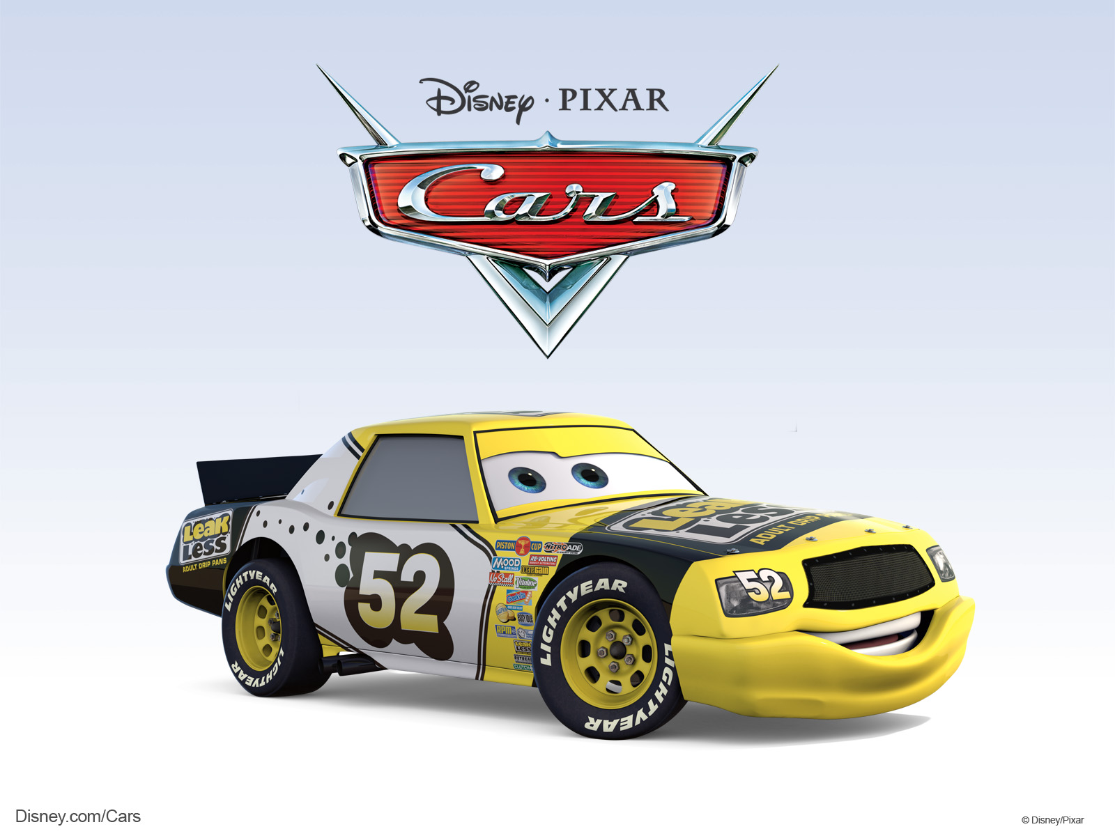1600x1200 Leakless The Race Car From Disney Pixar's Movie Cars Desktop Wallpaper