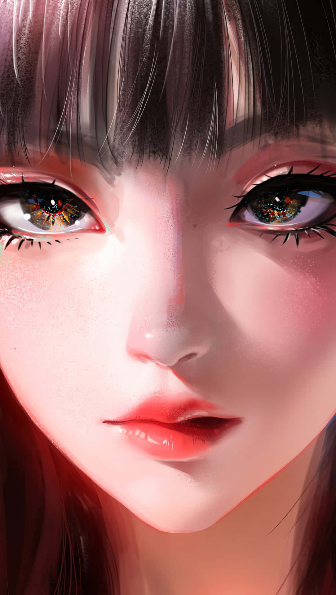 1084x1920 AI Girl Wallpaper