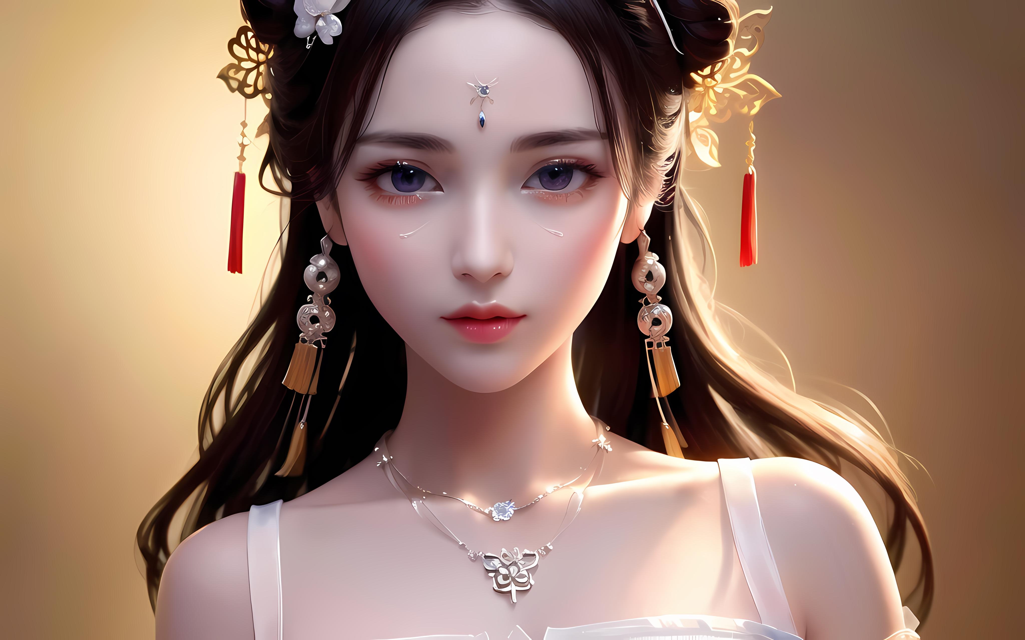 4096x2560 AI Girl 4k Wallpaper