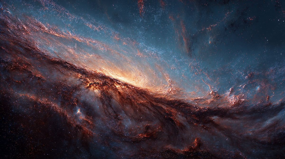 1200x673 Cosmic Nebula Swirl Mural Wallpaper
