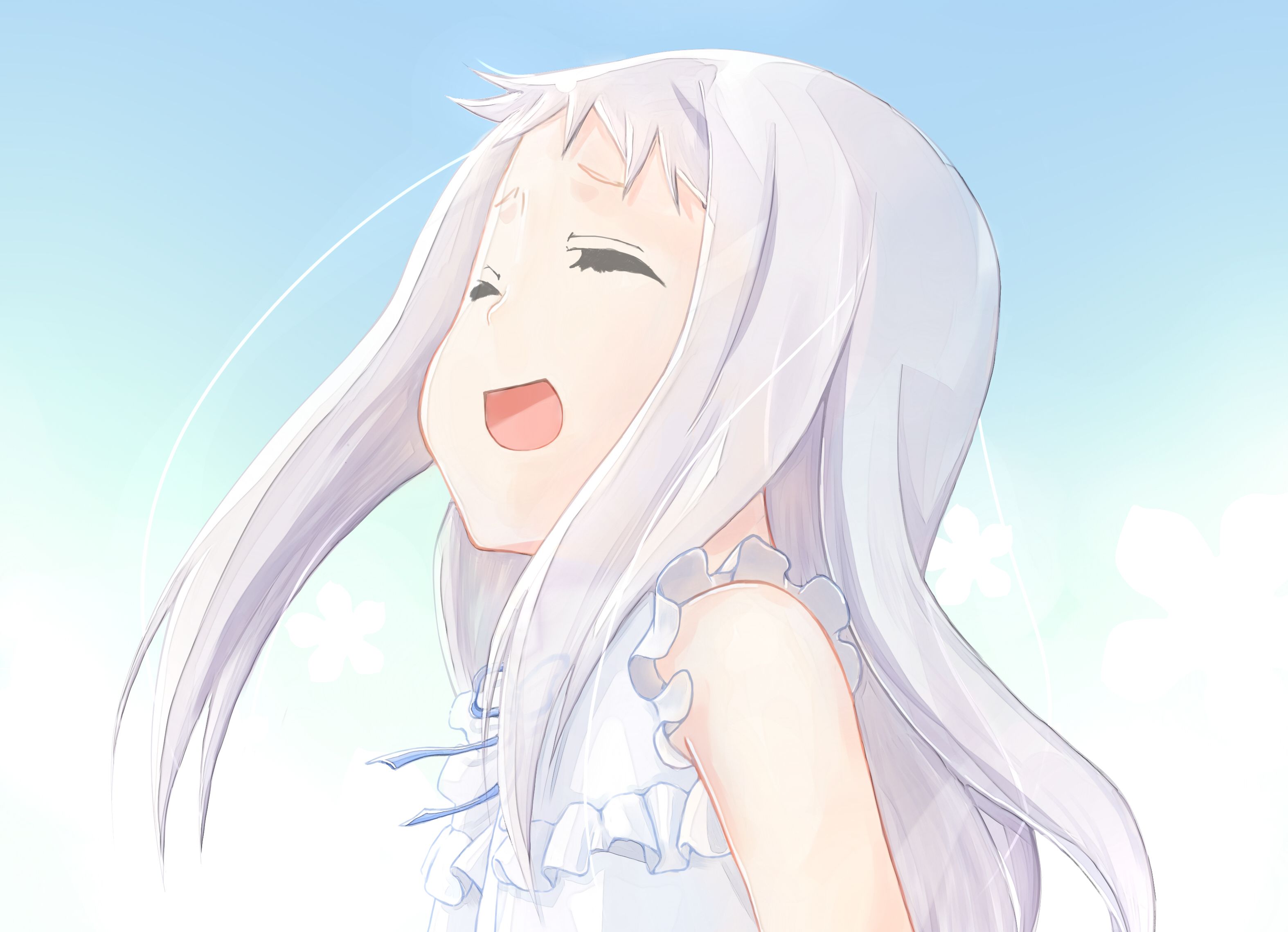 3148x2279 Download Meiko Honma Anime Anohana HD Wallpaper by 青枽-幾頁一行x2279