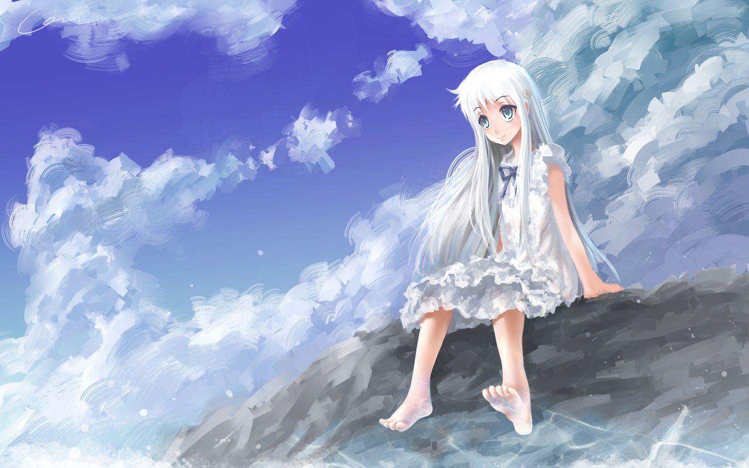 1500x938 Phone wallpaper: Anime, Anohana, Meiko Honma 543969