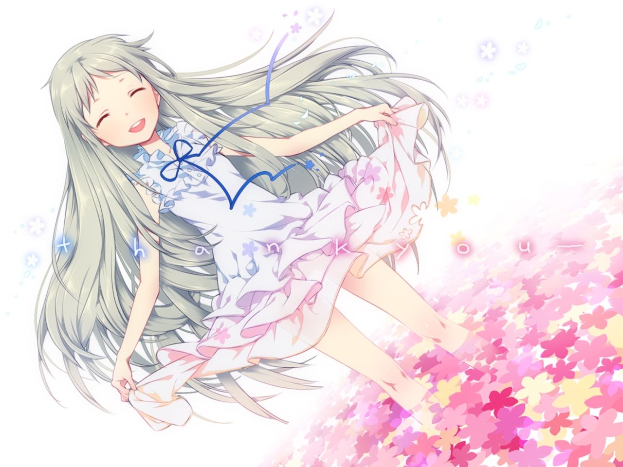 1280x960 Desktop wallpaper: Anime, Anohana, Meiko Honma 4K free download for PC. 718860